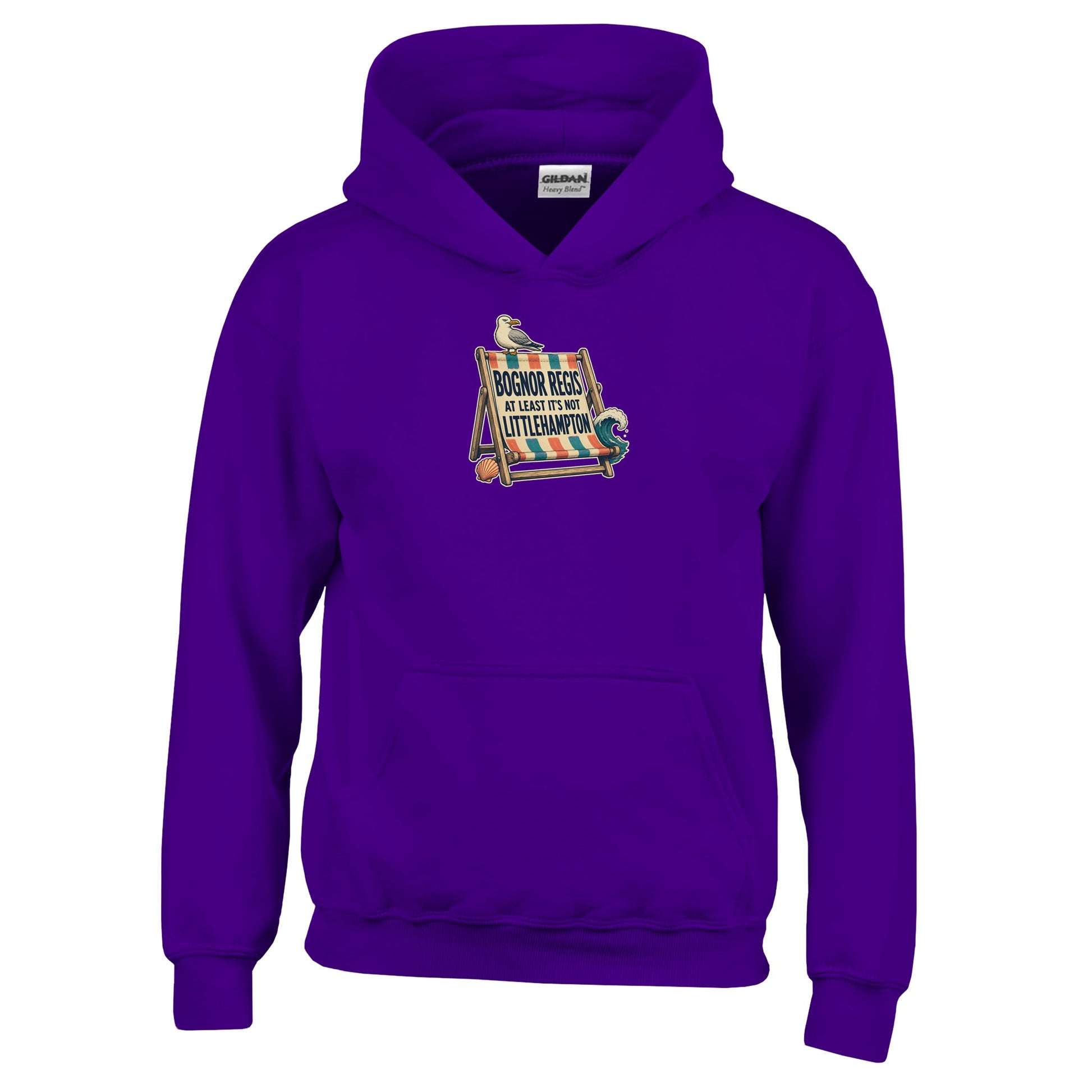 Bognor Regis — At Least It's Not Littlehampton Kids' Hoodie — product view 10