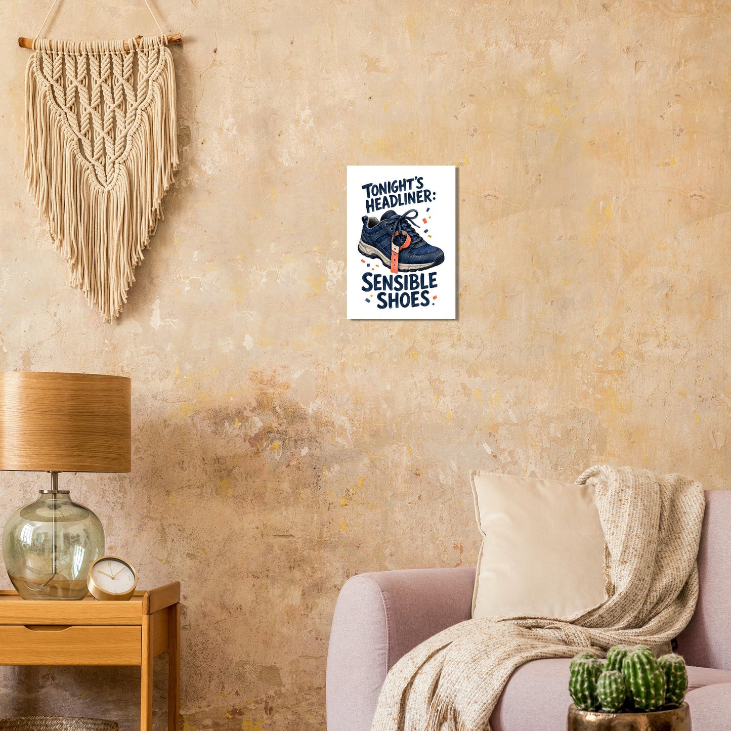 Tonight's Headliner: Sensible Shoes Concert Poster — product view 9