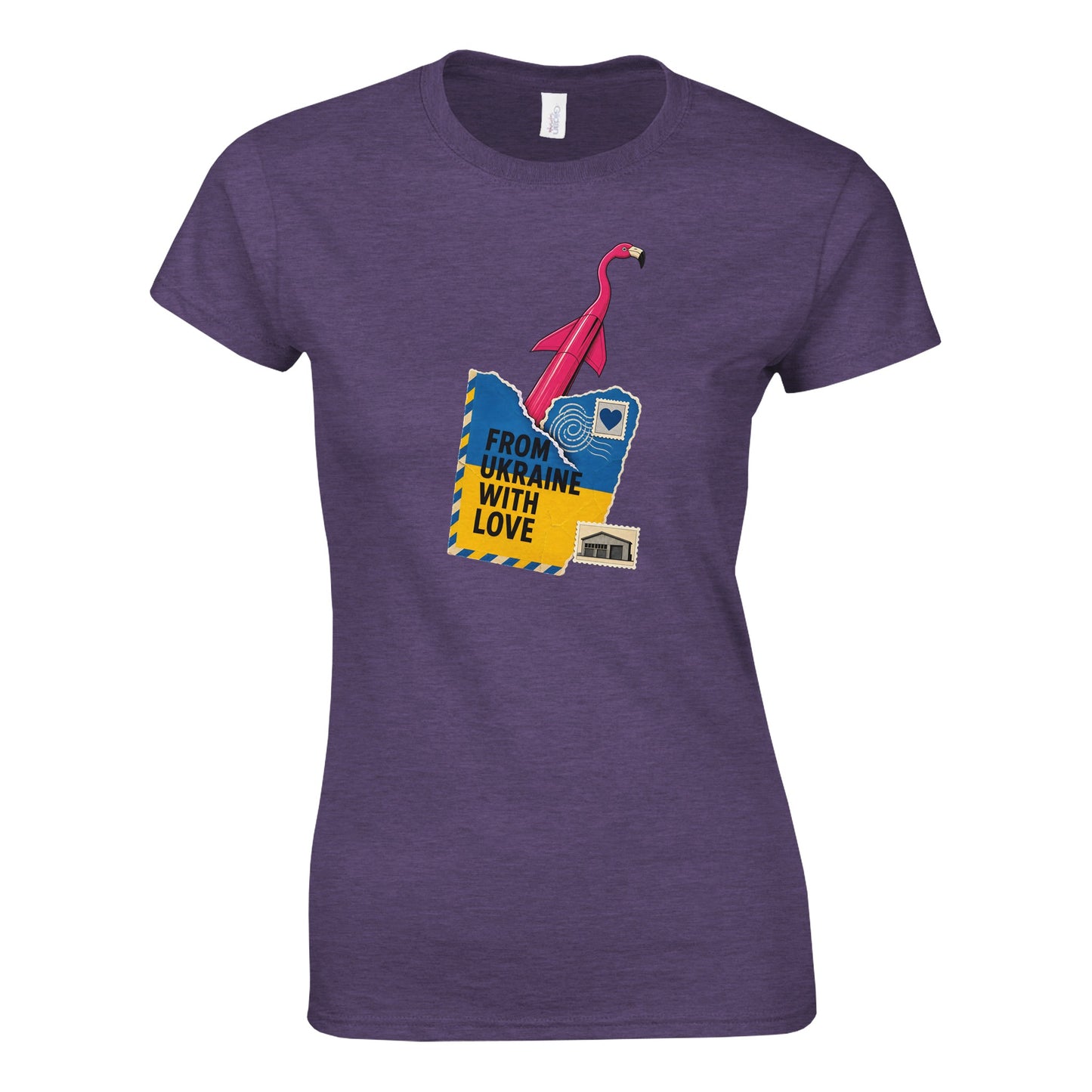 From Ukraine With Love Women's T-shirt — product view 9