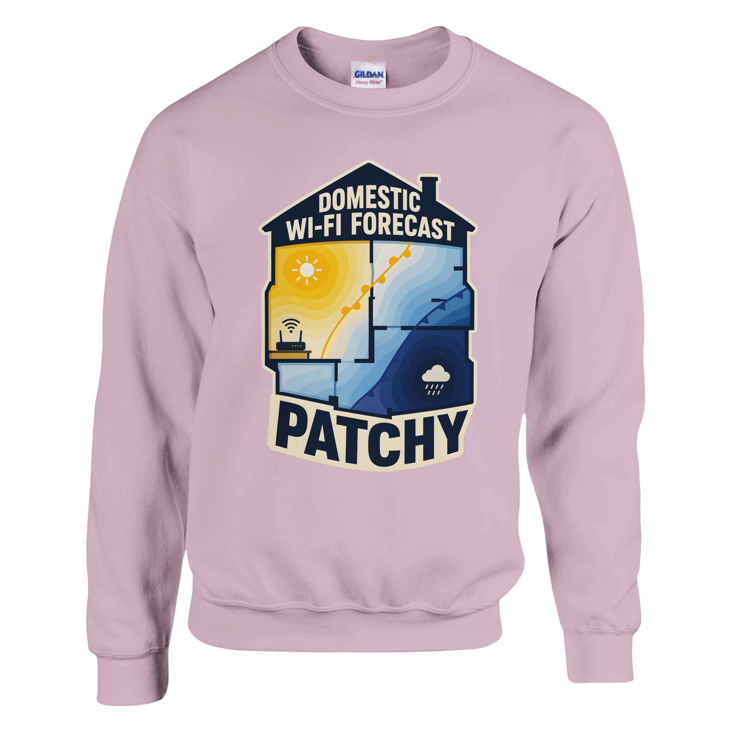 Domestic Wi-Fi Forecast Patchy Sweatshirt — product view 9