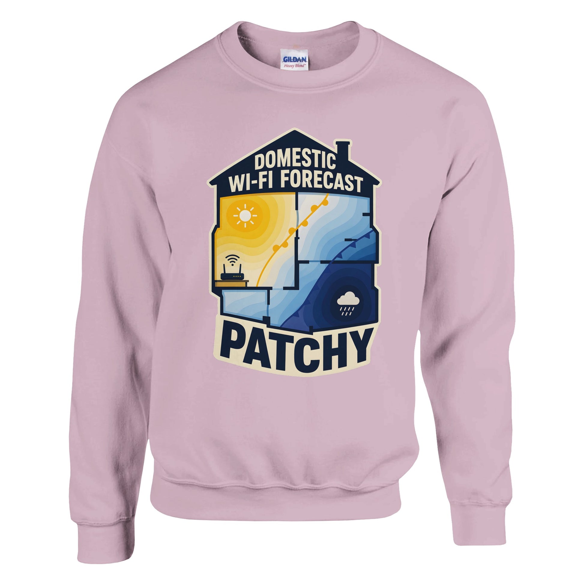Domestic Wi-Fi Forecast Patchy Sweatshirt — product view 9
