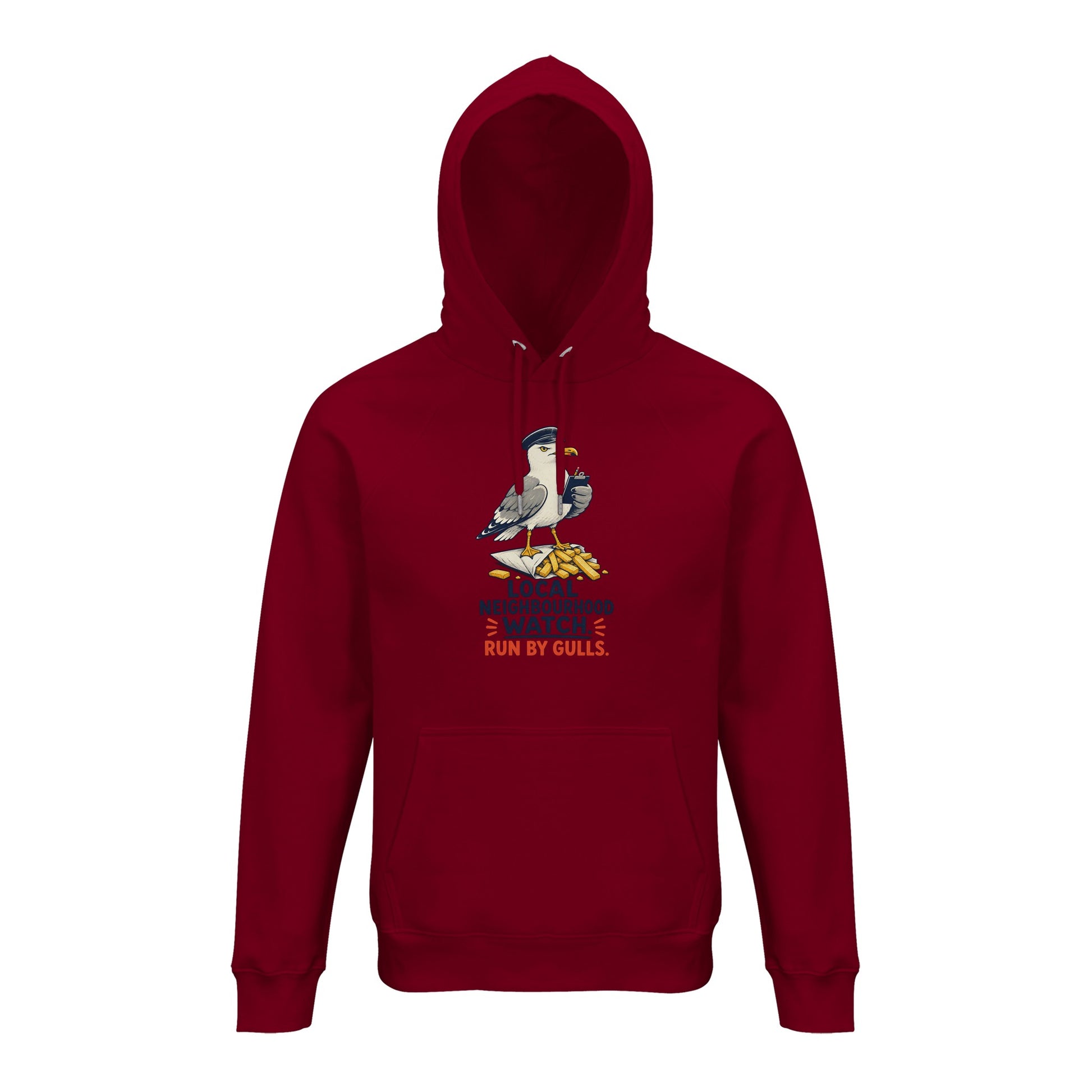 Local Neighbourhood Watch: Run by Gulls Hoodie — product view 4