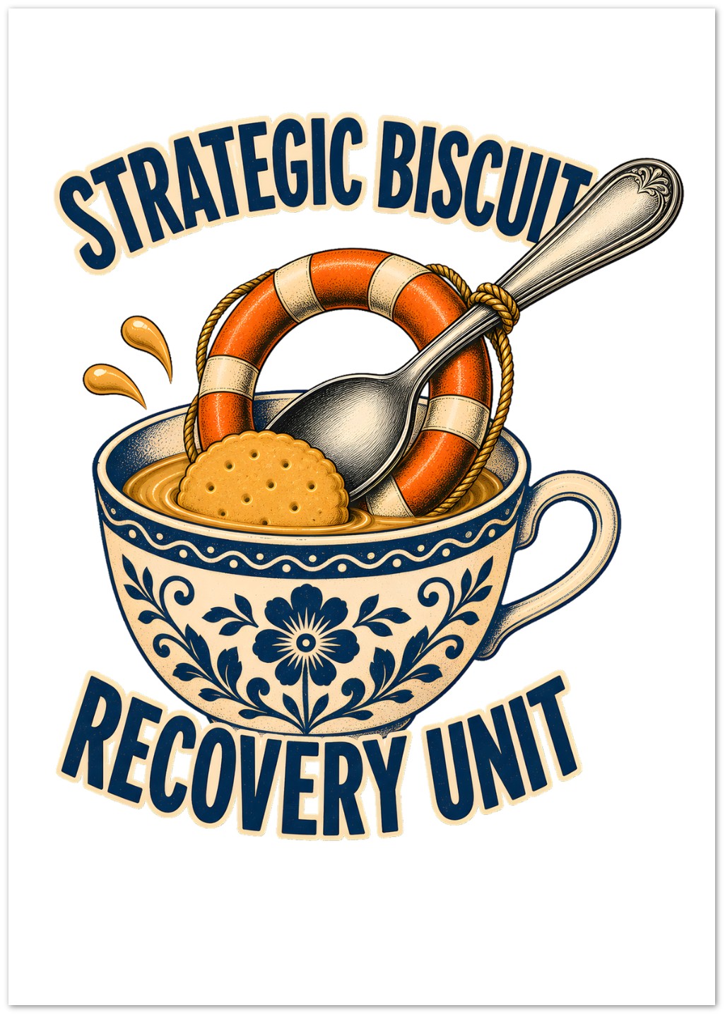 Strategic Biscuit Recovery Unit Greeting Card Pack