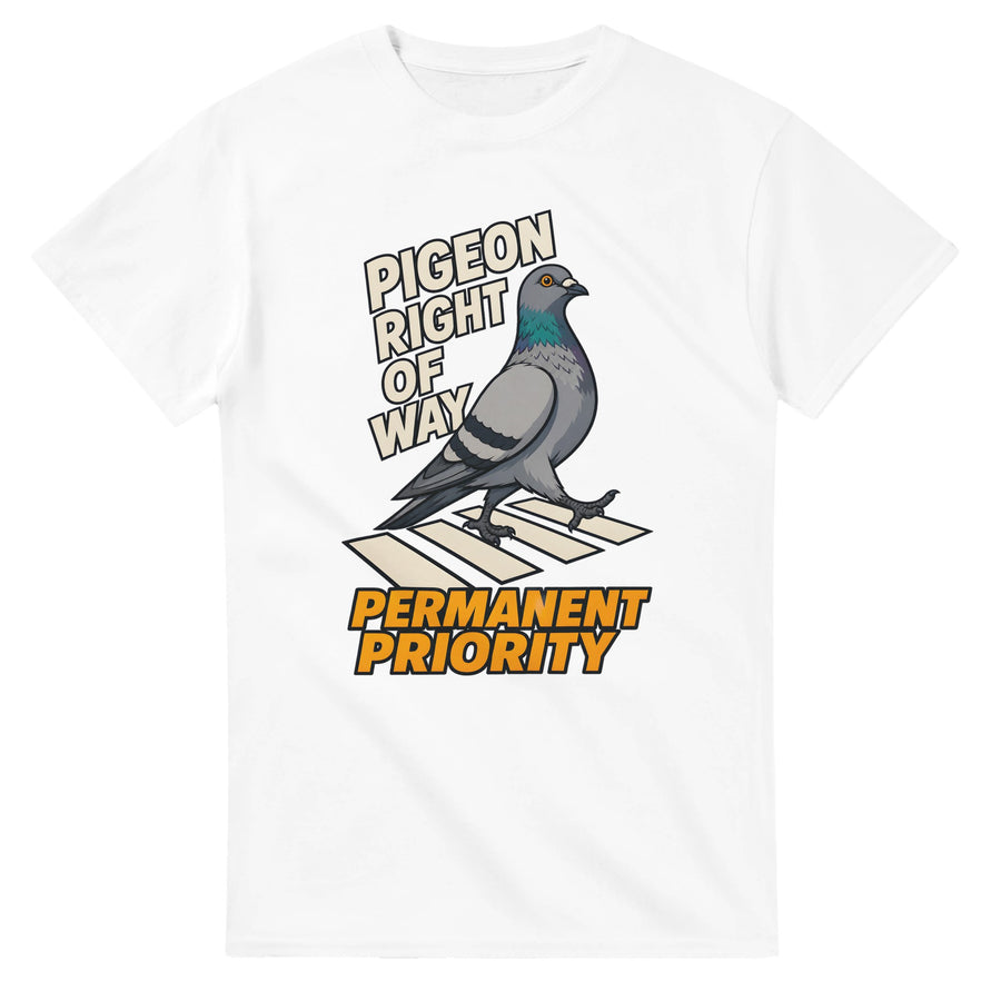 Pigeon Right of Way T-shirt