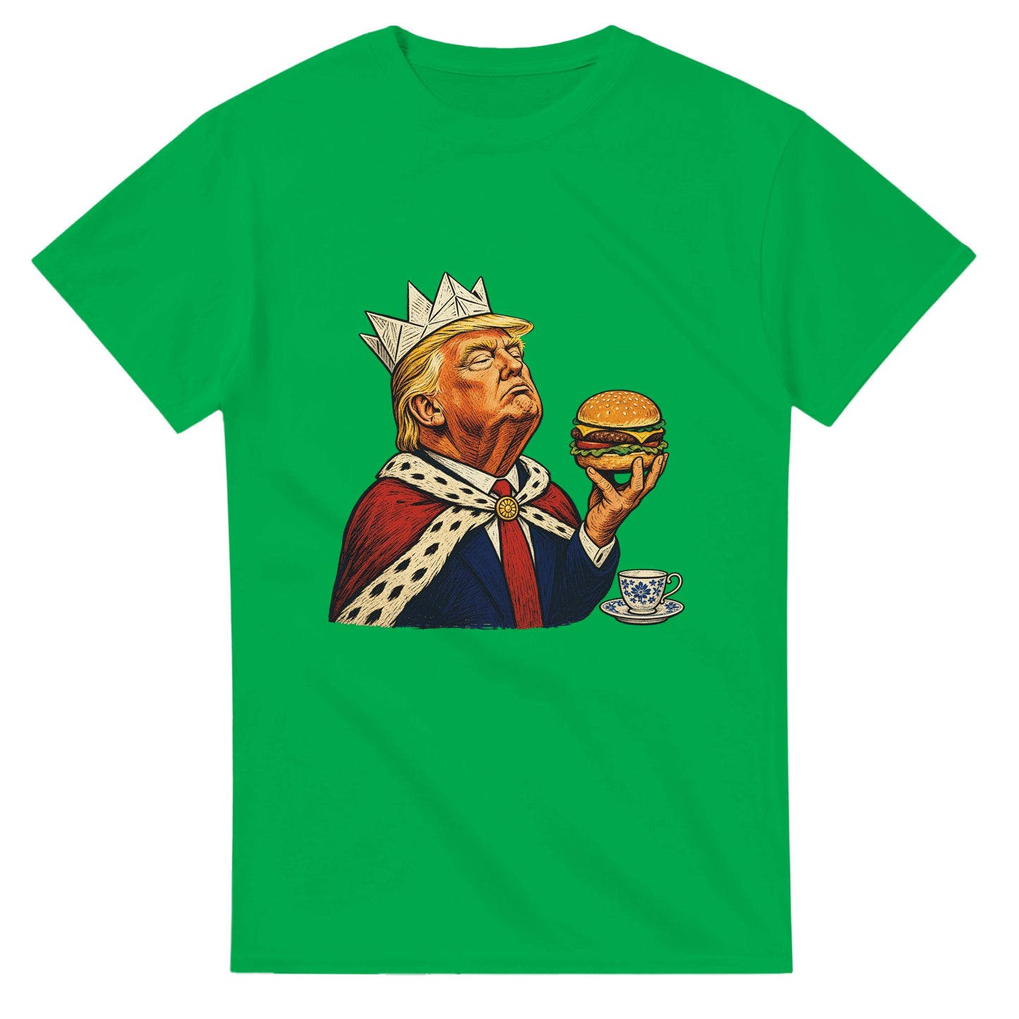 The Very Temporary Monarch — Trump Satire T-shirt — product view 11
