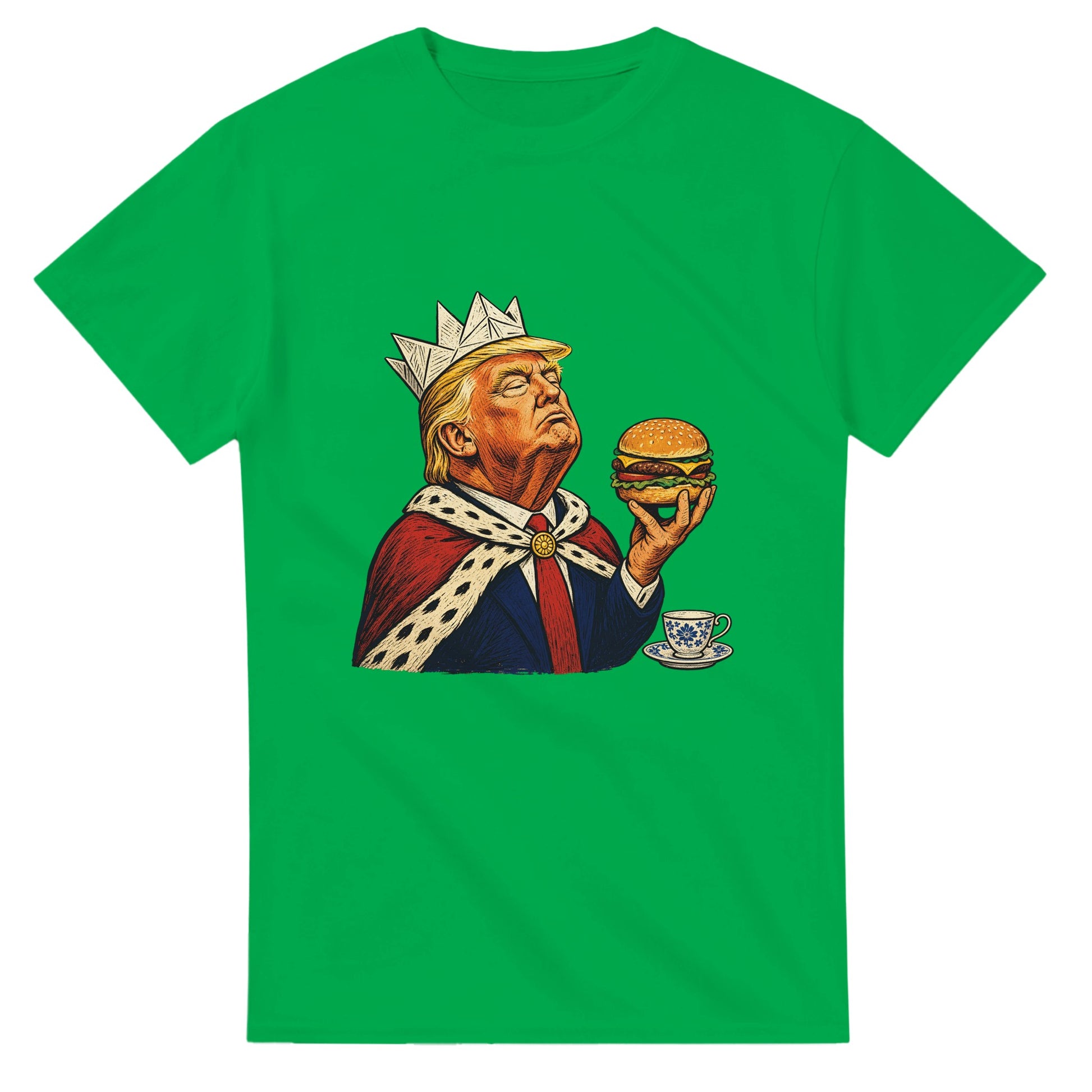 The Very Temporary Monarch — Trump Satire T-shirt — product view 11
