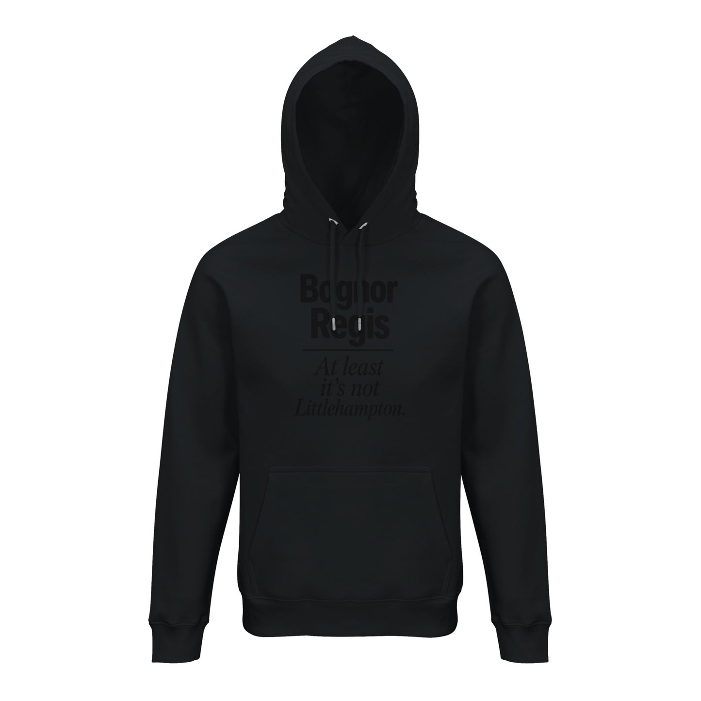 Bognor Regis — At Least It's Not Littlehampton Hoodie — product view 2