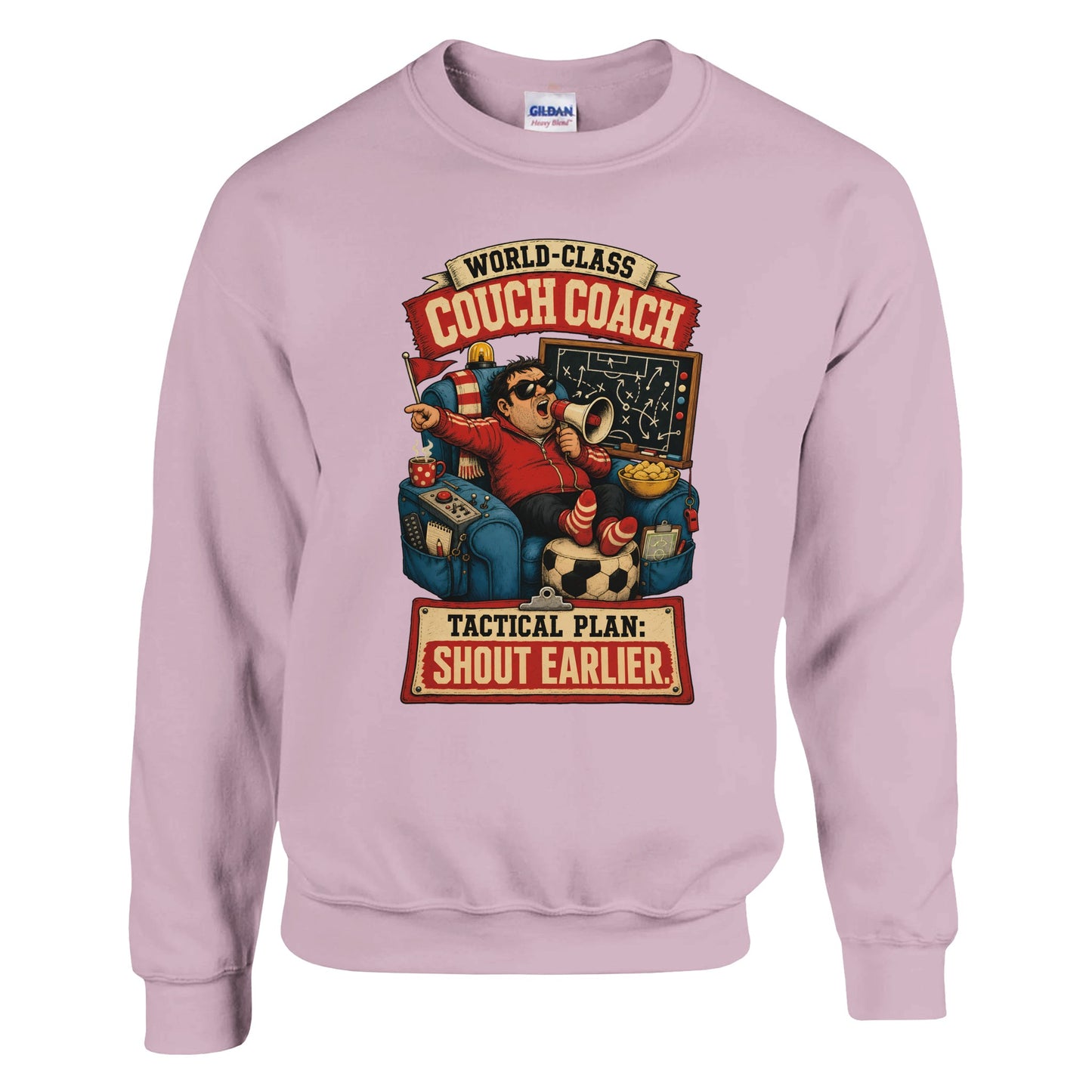 World-Class Couch Coach Sweatshirt — product view 9