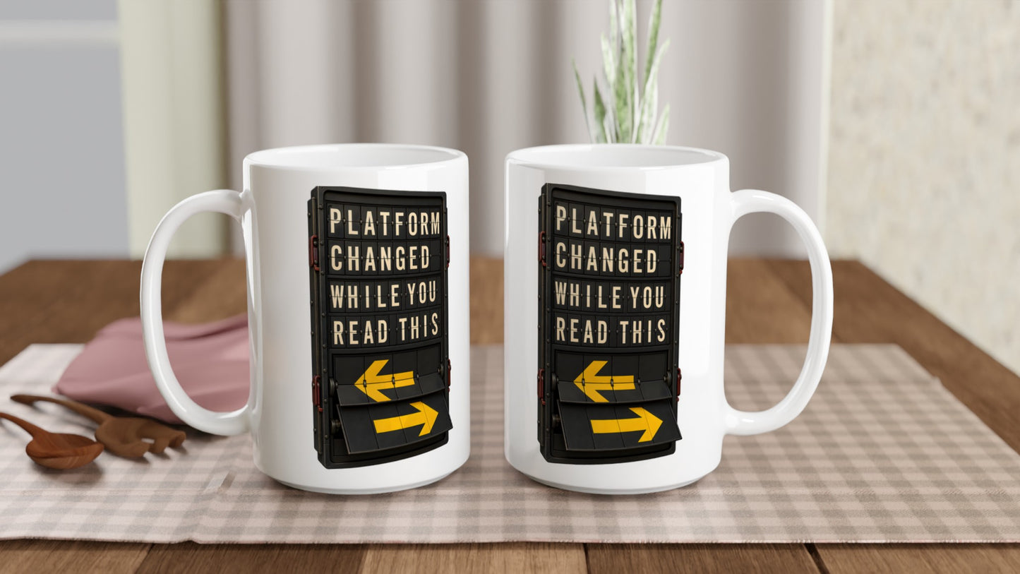 Platform Changed While You Read This Large Mug — product view 5