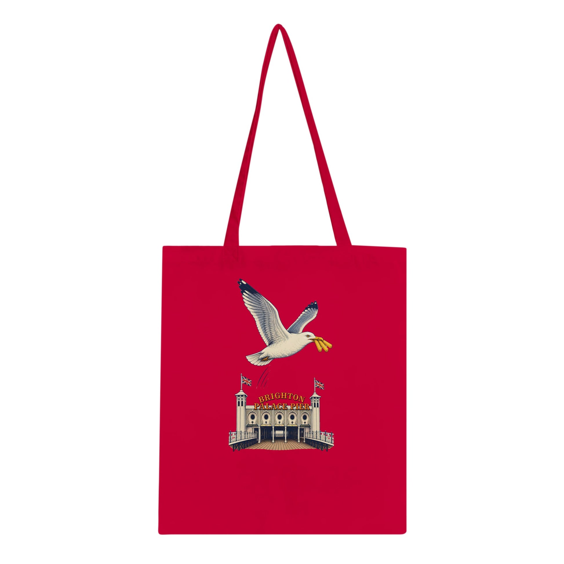 Brighton Palace Pier Chip Heist Tote Bag — product view 5