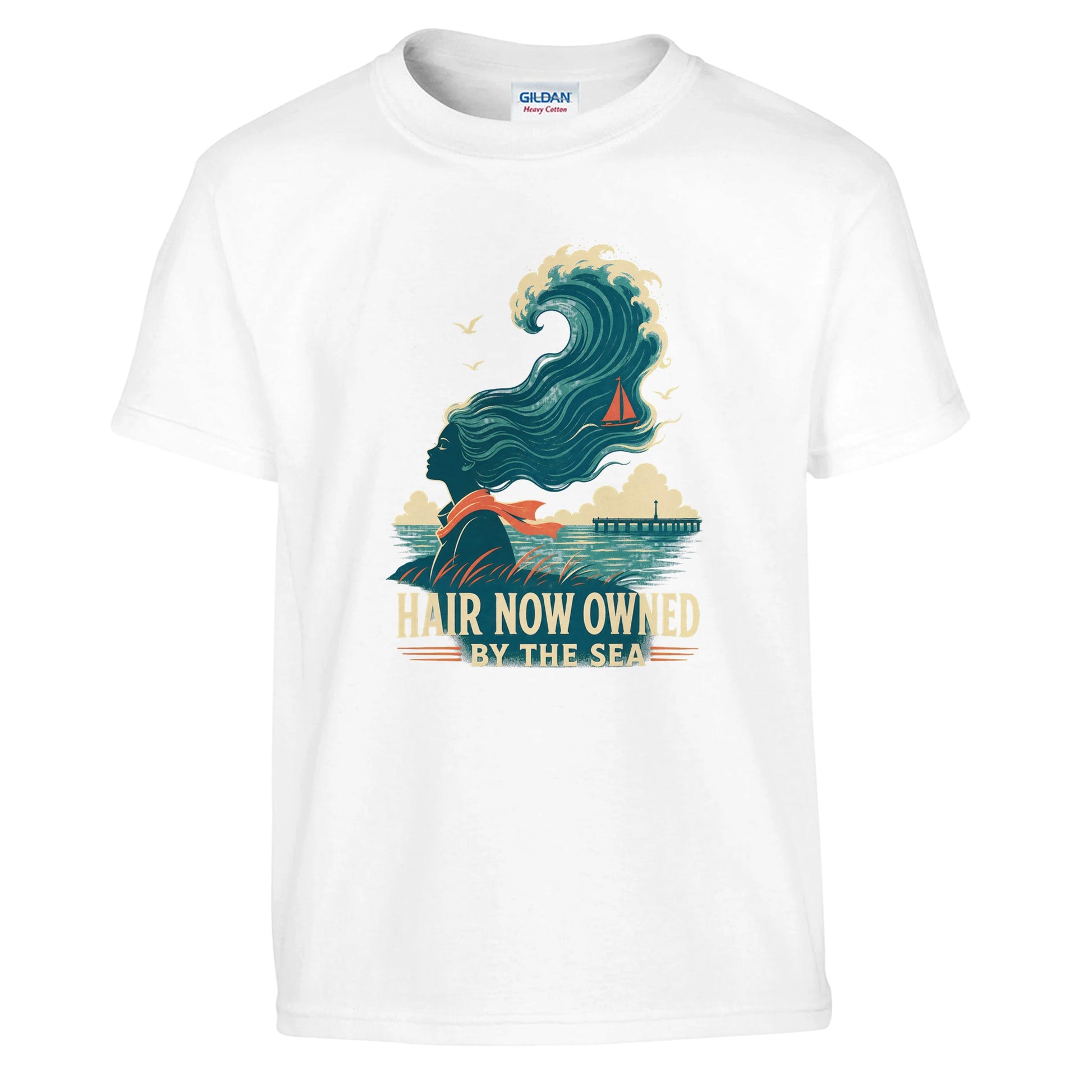 Hair Now Owned by the Sea Kids' T-shirt — product view 1