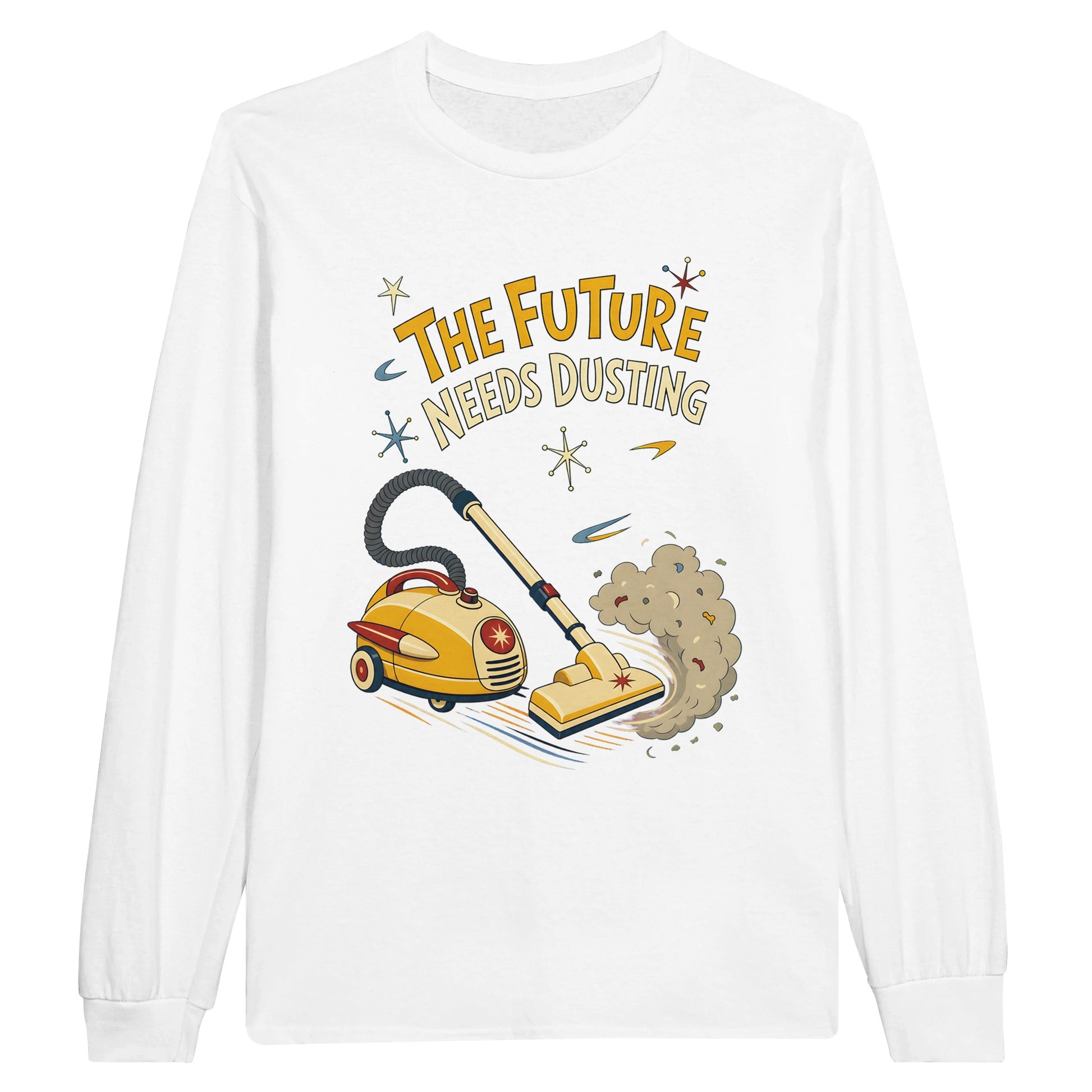 The Future Needs Dusting Long-Sleeve T-shirt — product view 1