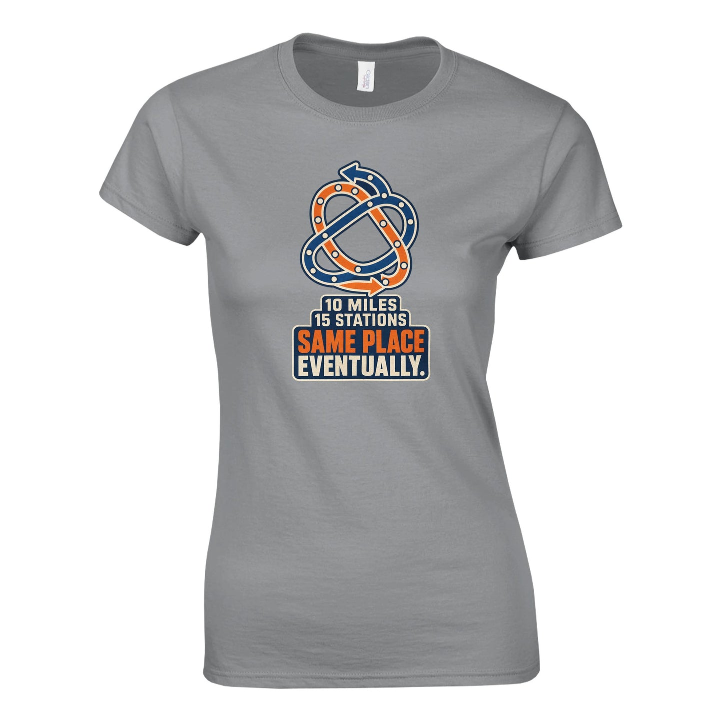 Glasgow Same Place Eventually Women's T-shirt — product view 10