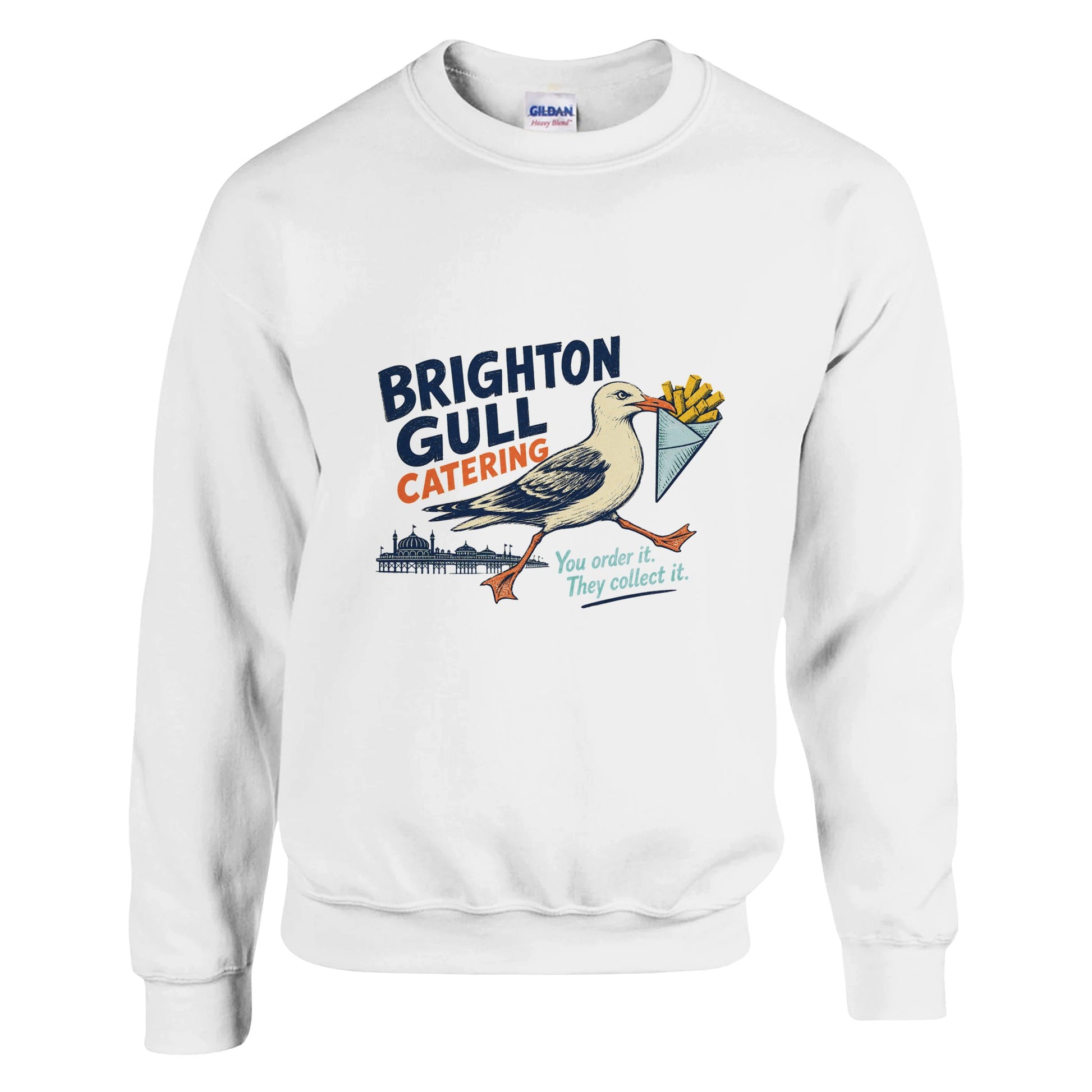 Brighton Gull Catering - You Order It, They Collect It Sweatshirt — product view 1