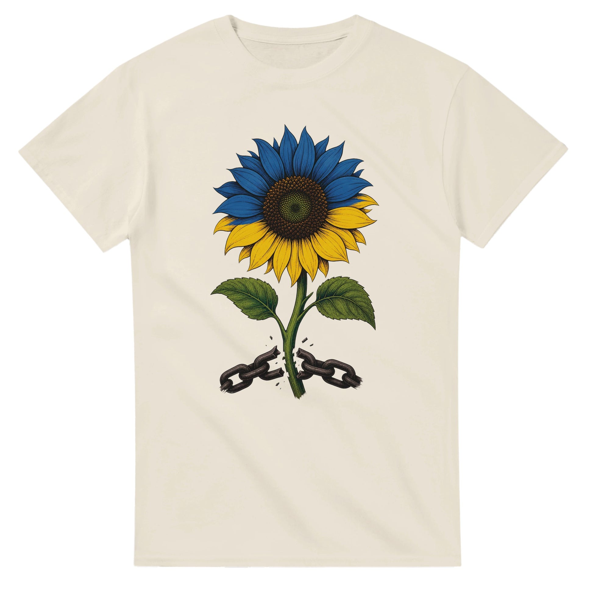 Ukraine Freedom Sunflower T-shirt — product view 8