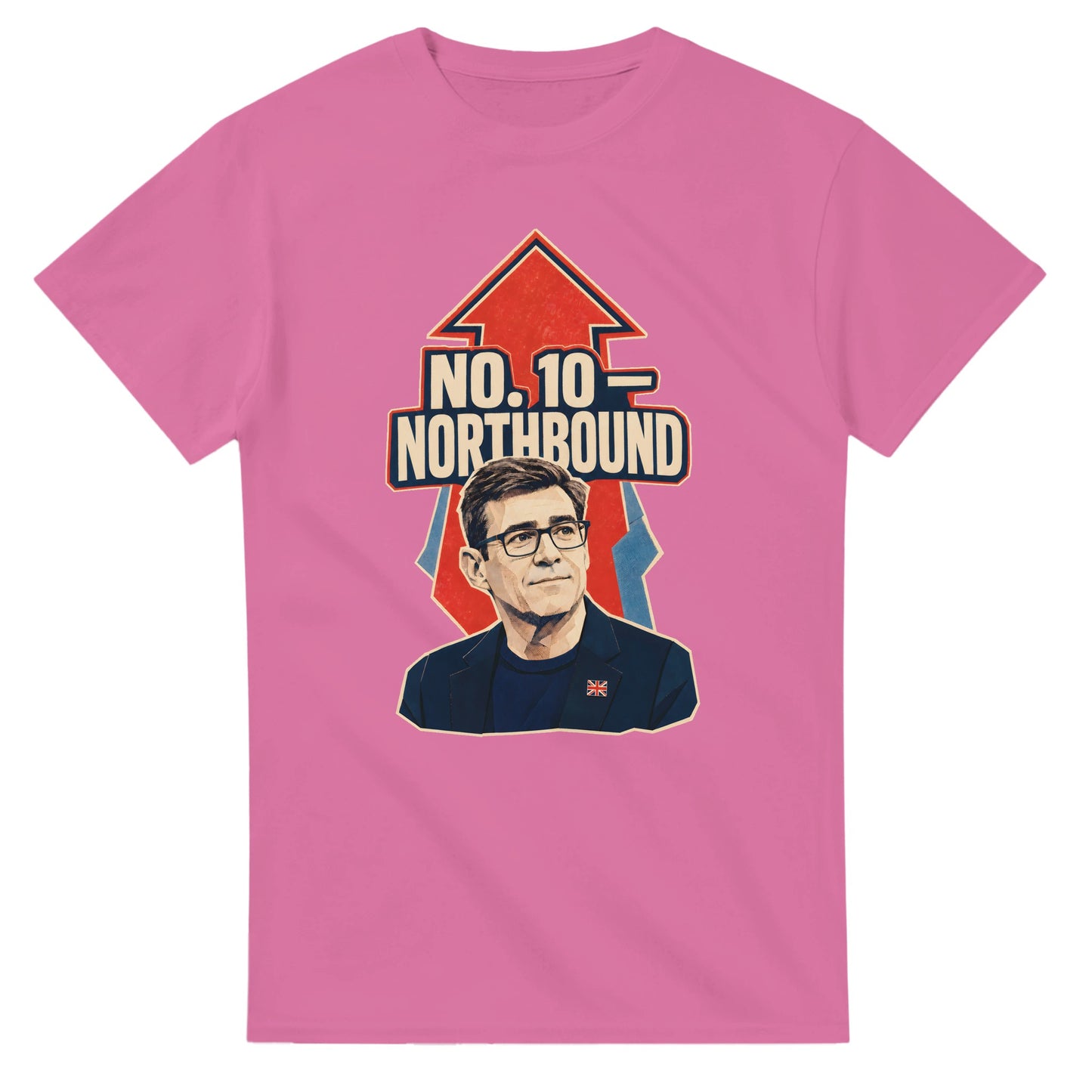 No. 10 — Northbound Andy Burnham Political Satire T-shirt — product view 4