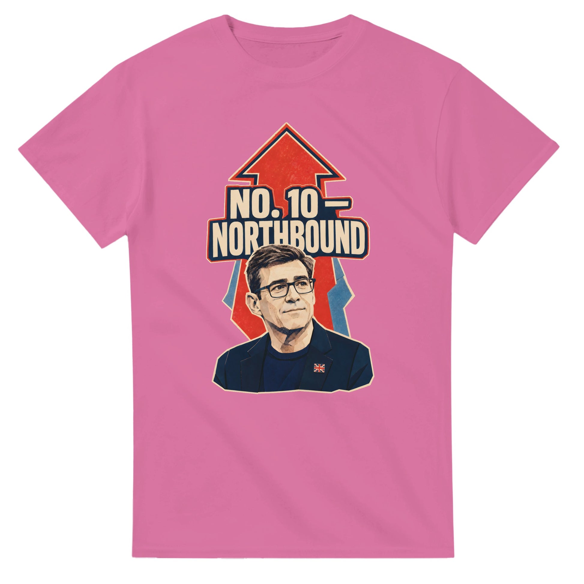 No. 10 — Northbound Andy Burnham Political Satire T-shirt — product view 4