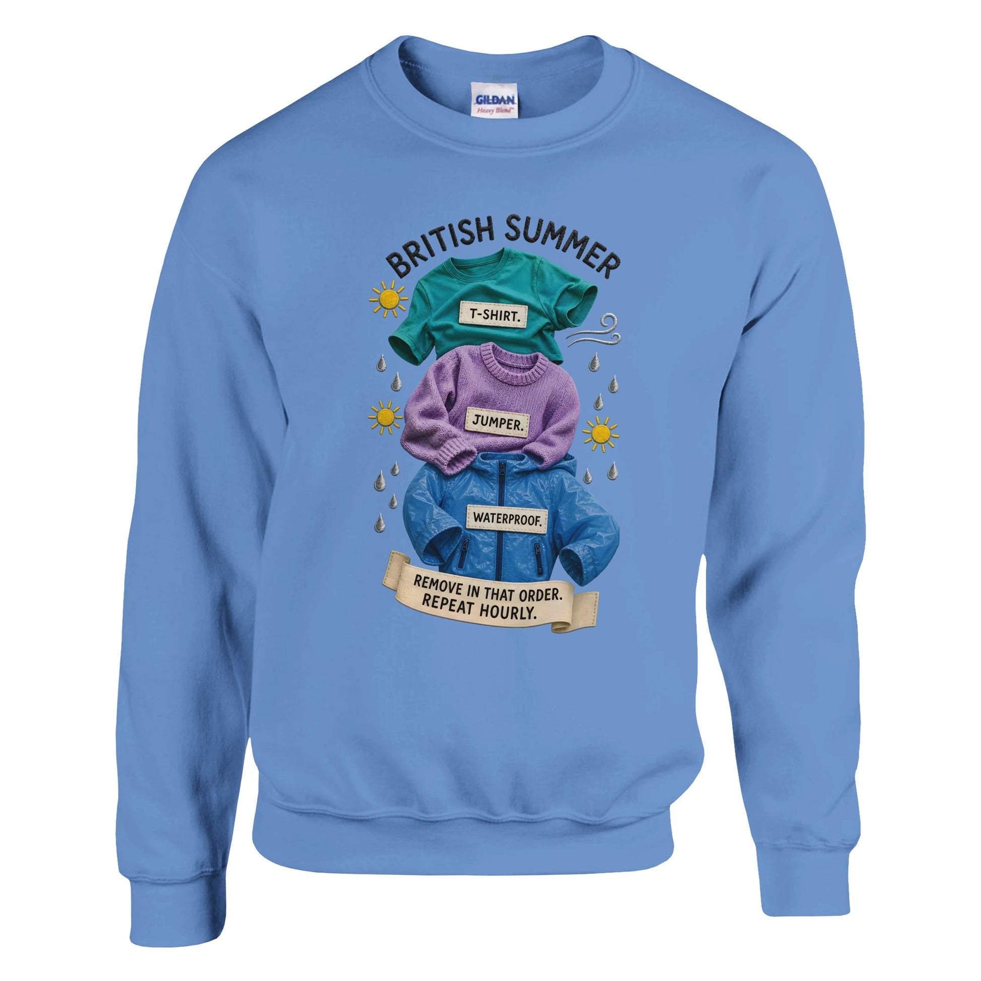 British Summer: Repeat Layers Hourly Sweatshirt — product view 12