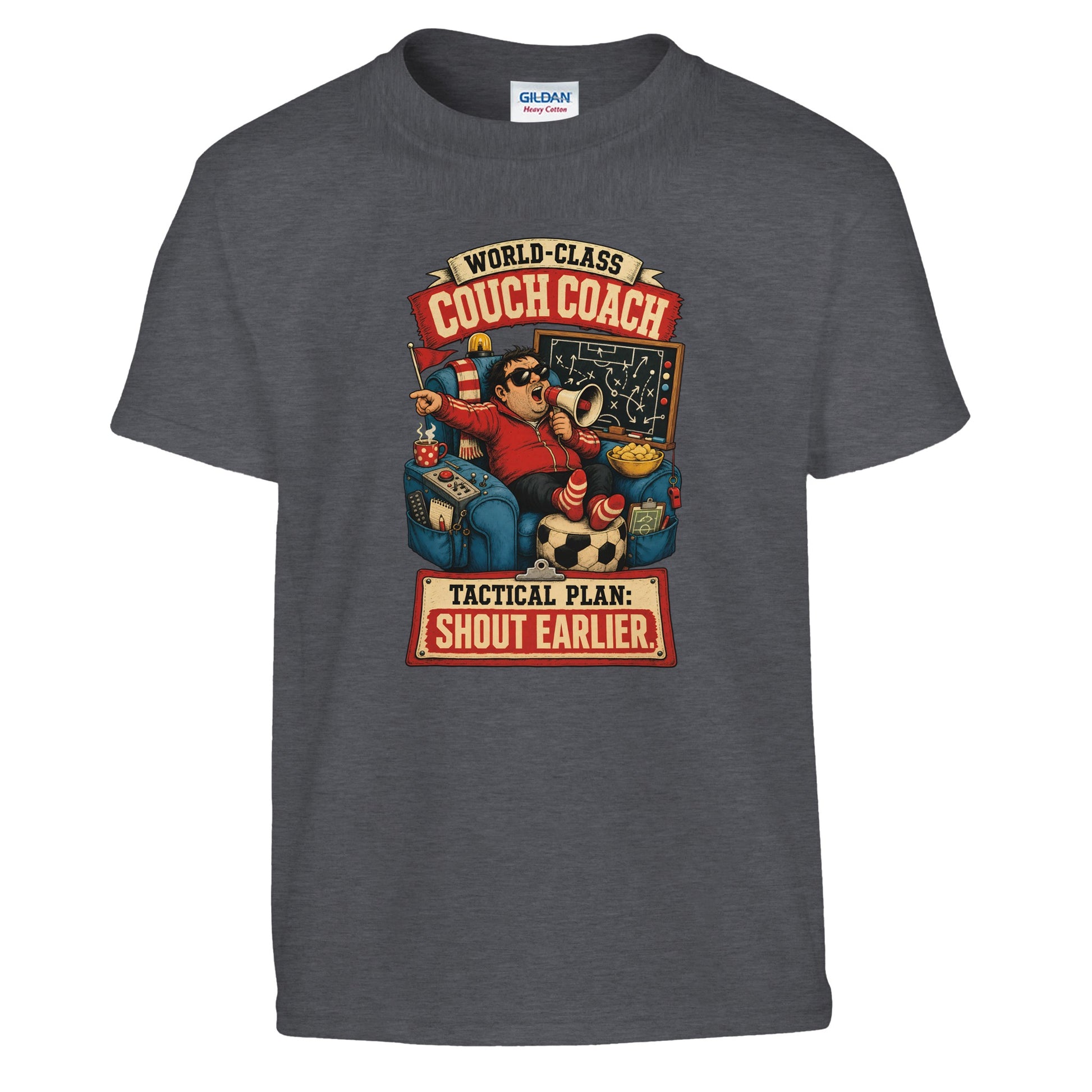 World-Class Couch Coach Kids' T-shirt — product view 12