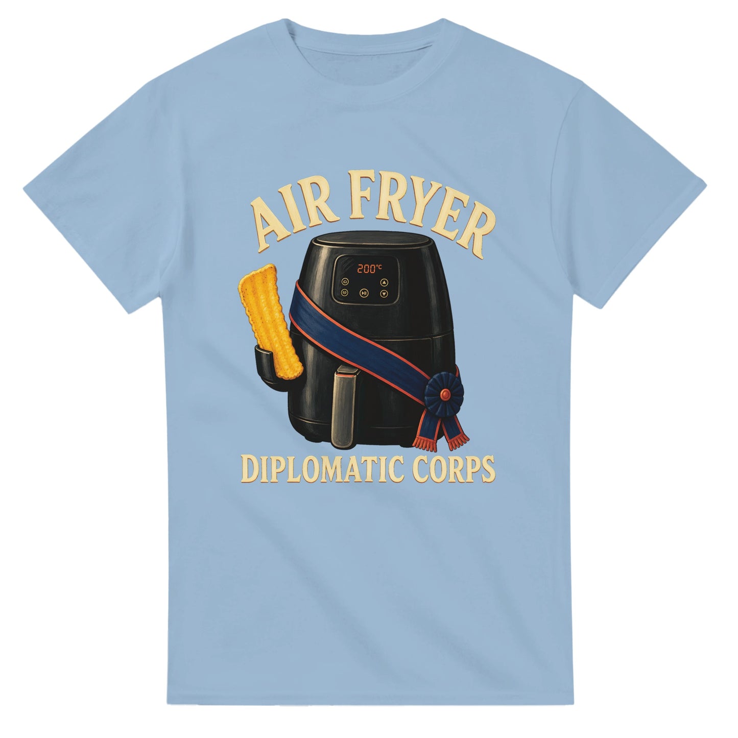 Air Fryer Diplomatic Corps T-shirt — product view 15