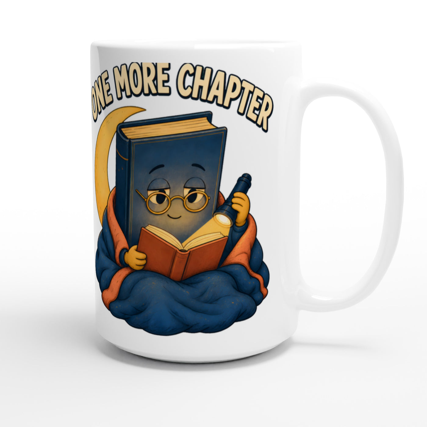 One More Chapter Reader Graphic Large Mug