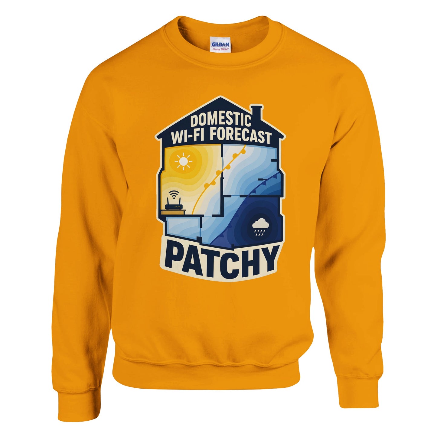 Domestic Wi-Fi Forecast Patchy Sweatshirt — product view 11