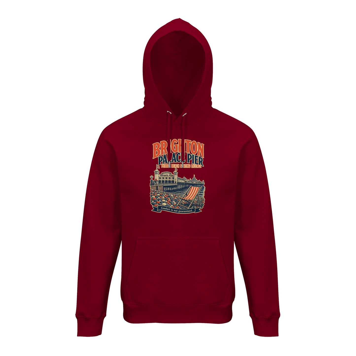 Brighton Pebble Beach Seating Licence Hoodie — product view 4