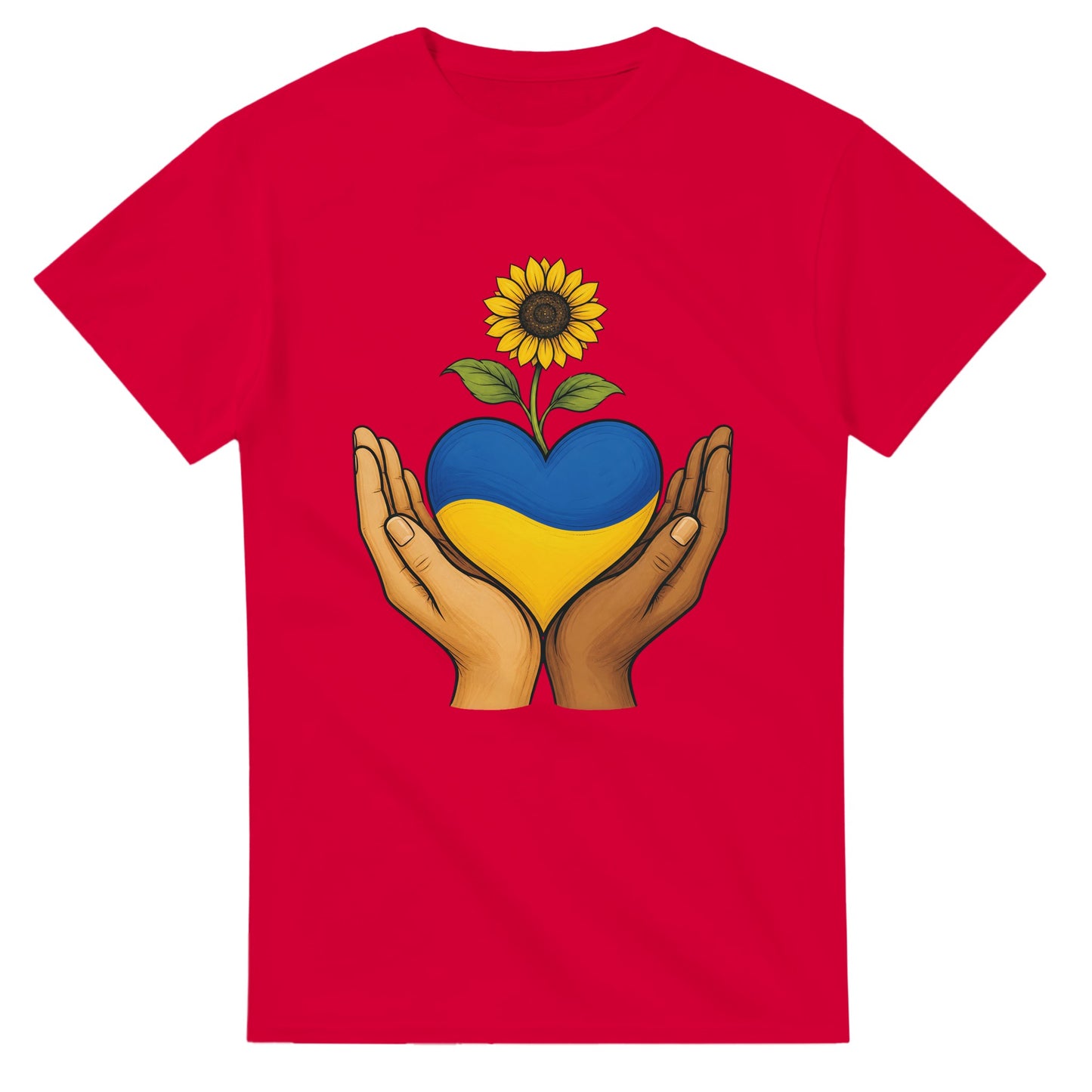 Hands With Ukraine T-shirt — product view 9