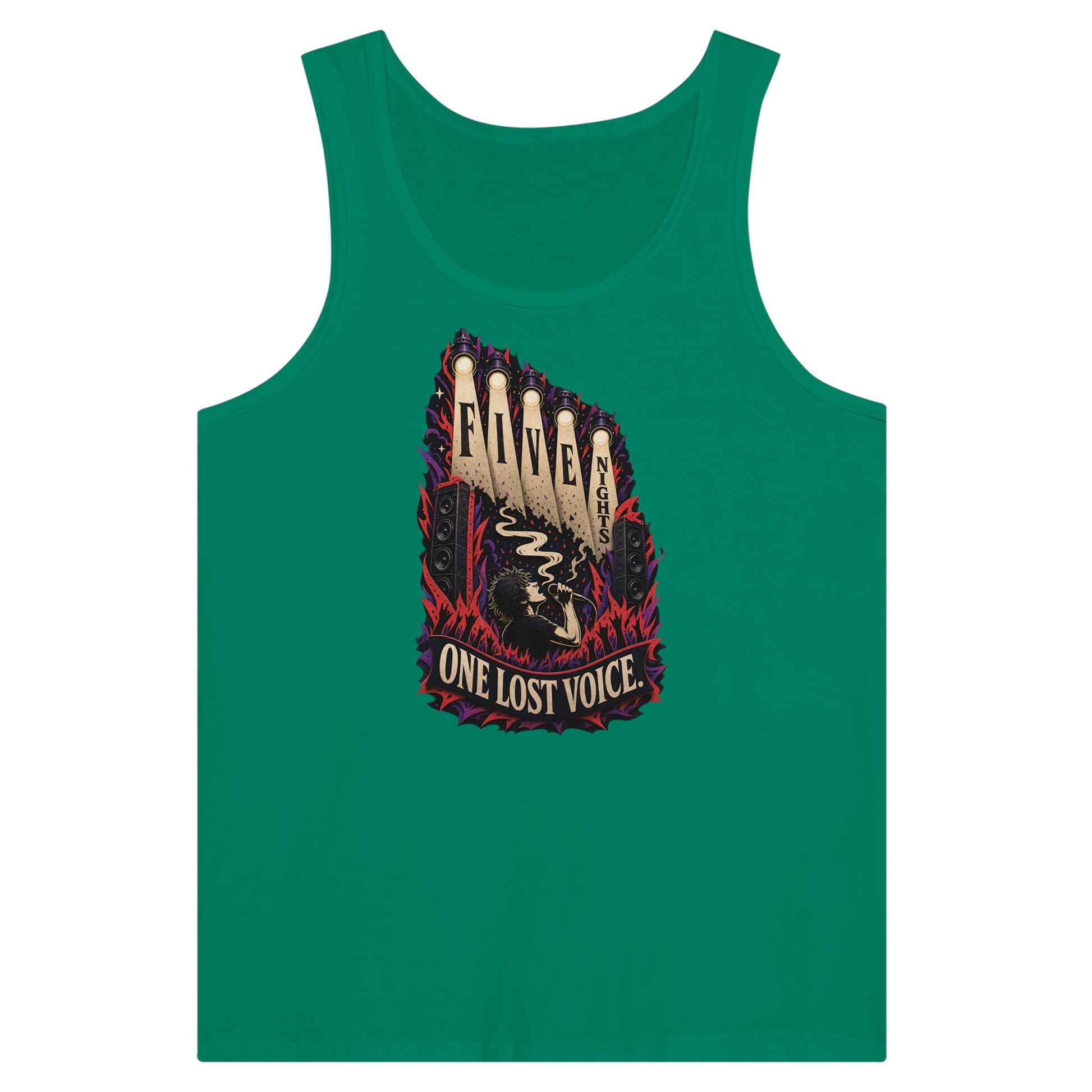 Five Nights, One Lost Voice Premium Unisex Tank Top — product view 10