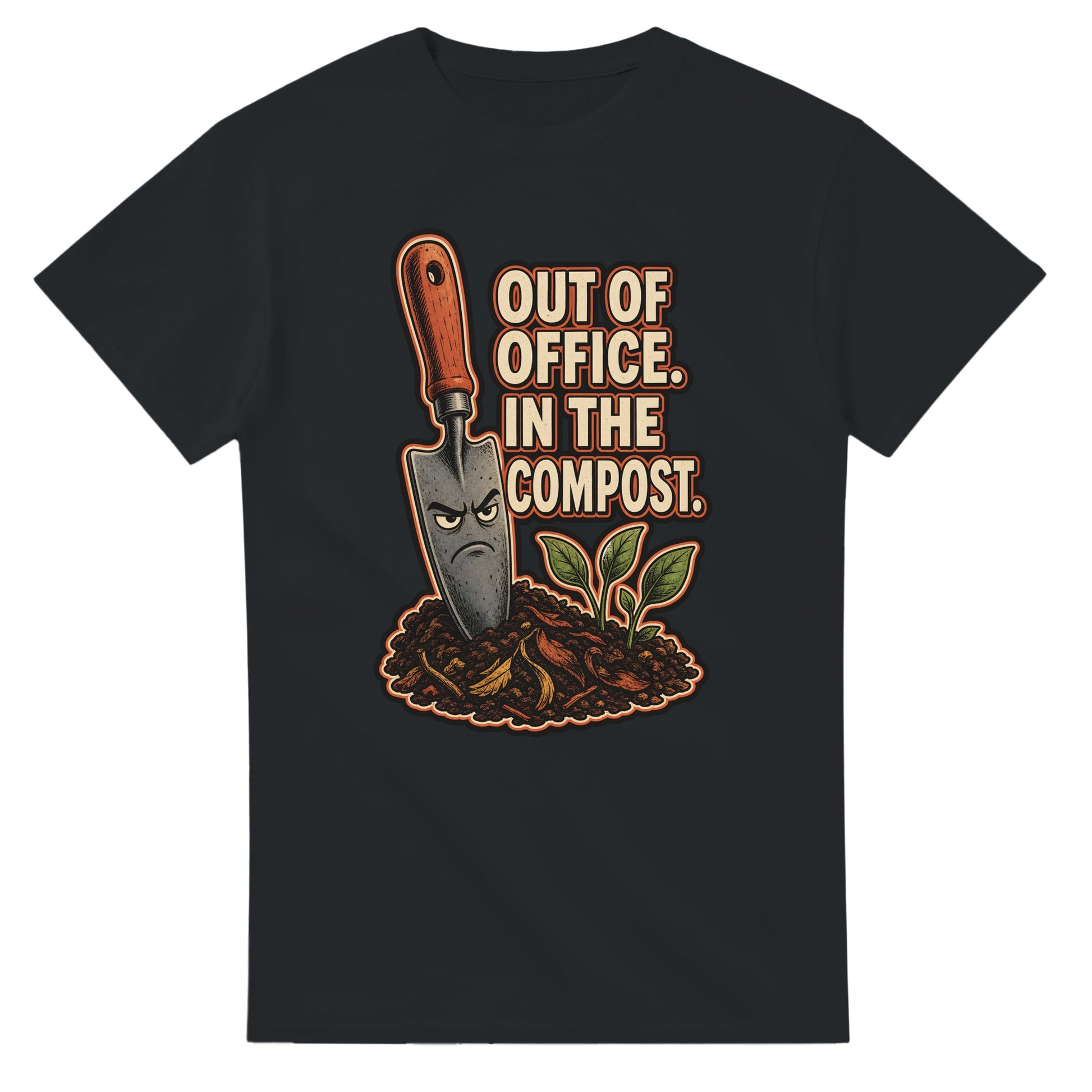 Out of Office, In the Compost T-shirt — product view 10