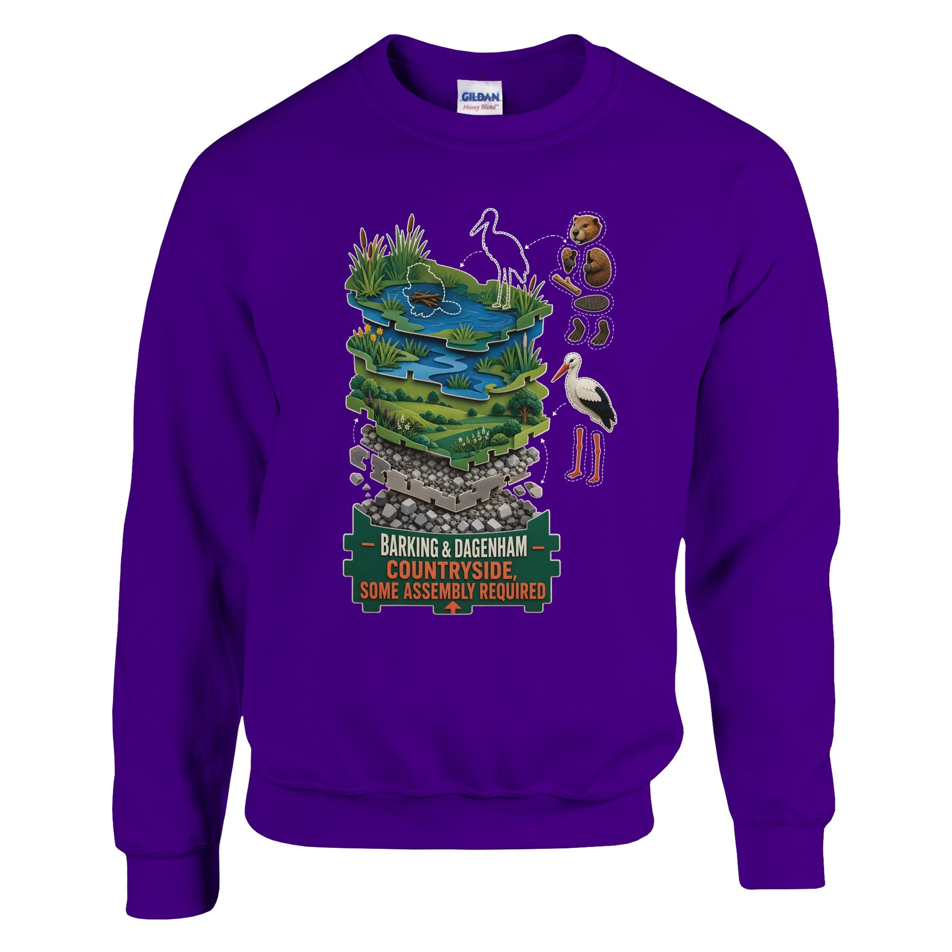 Barking & Dagenham Countryside Sweatshirt — product view 6