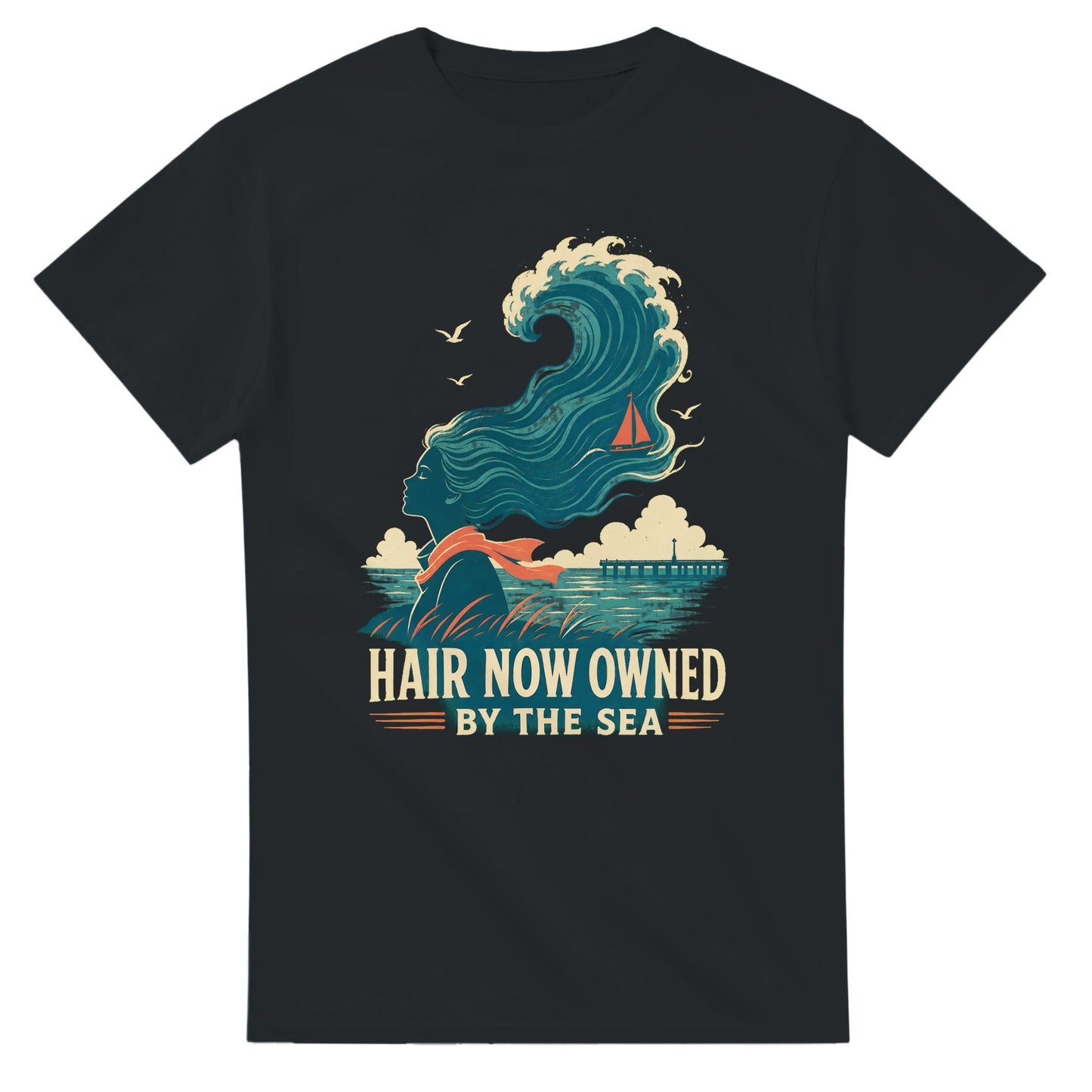Hair Now Owned by the Sea T-shirt — product view 10