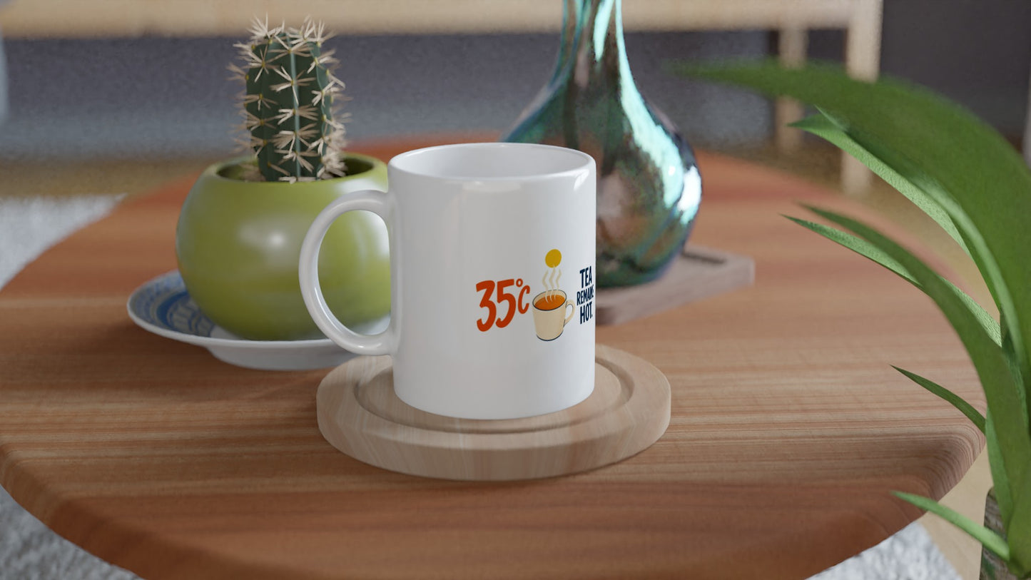 35°C — Tea Remains Hot Mug — product view 1