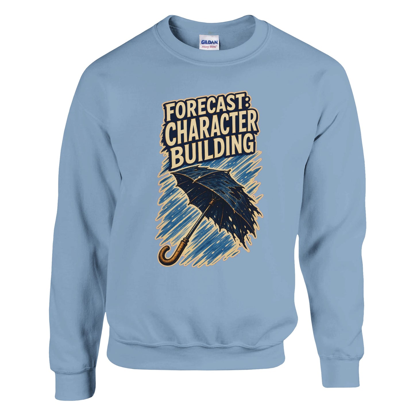 Forecast: Character Building – British Weather Sweatshirt — product view 10