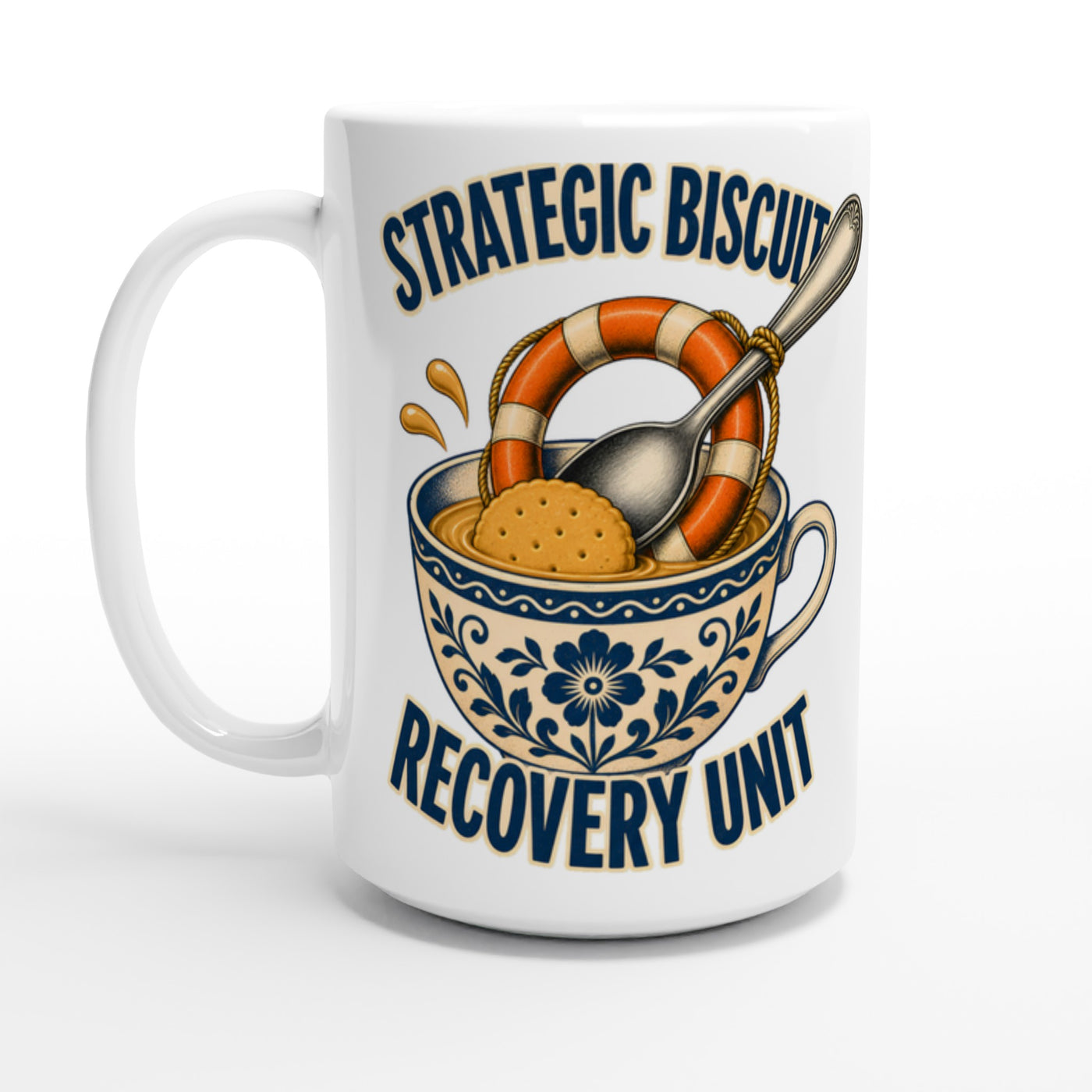 Strategic Biscuit Recovery Unit Large Mug