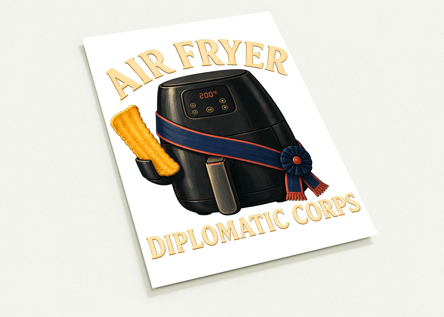 Air Fryer Diplomatic Corps Postcard Pack — product view 2