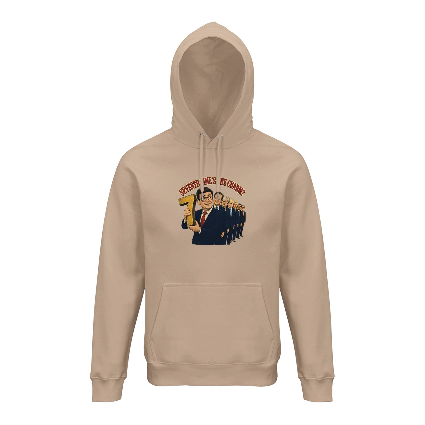 Seventh Time’s the Charm? UK Prime Minister Caricature Hoodie — product view 5