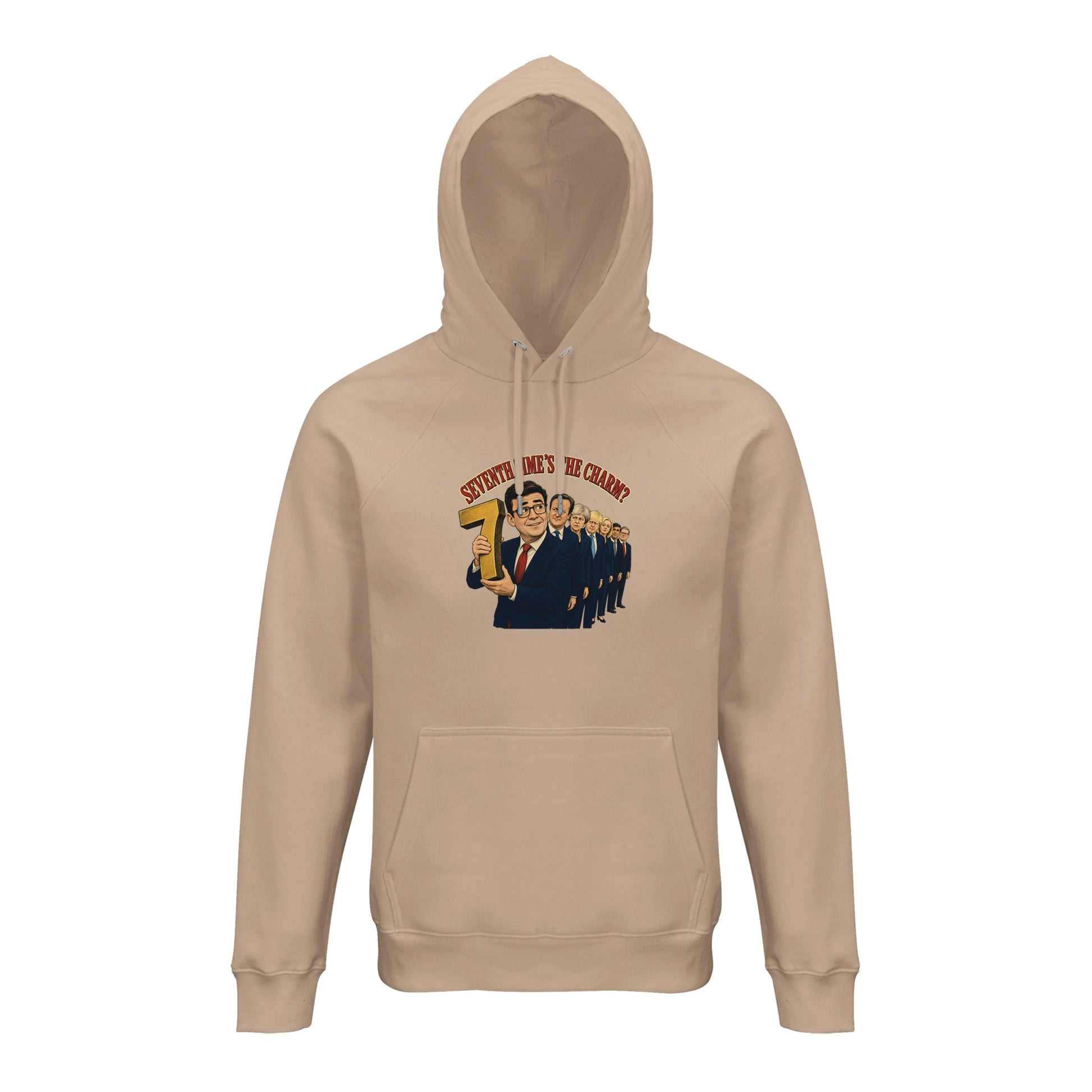 Seventh Time’s the Charm? UK Prime Minister Caricature Hoodie — product view 5