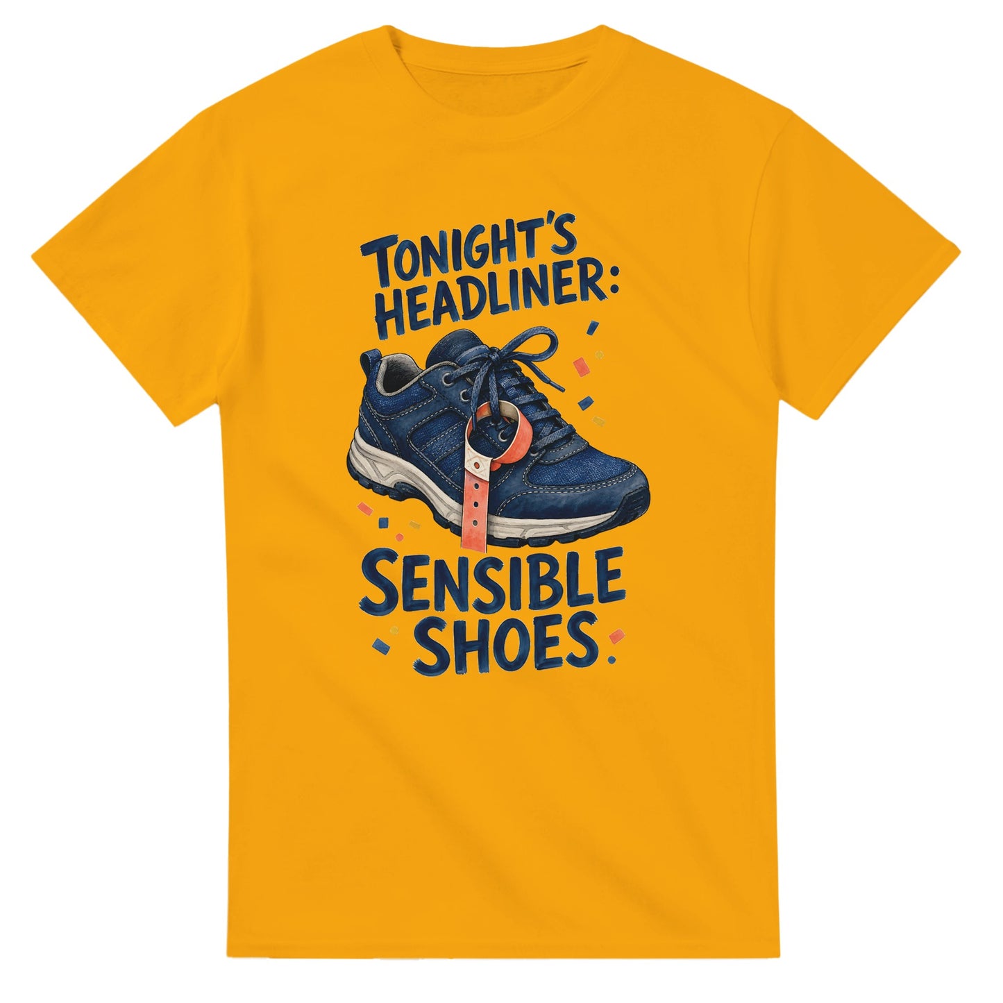Tonight's Headliner: Sensible Shoes Concert T-shirt — product view 14