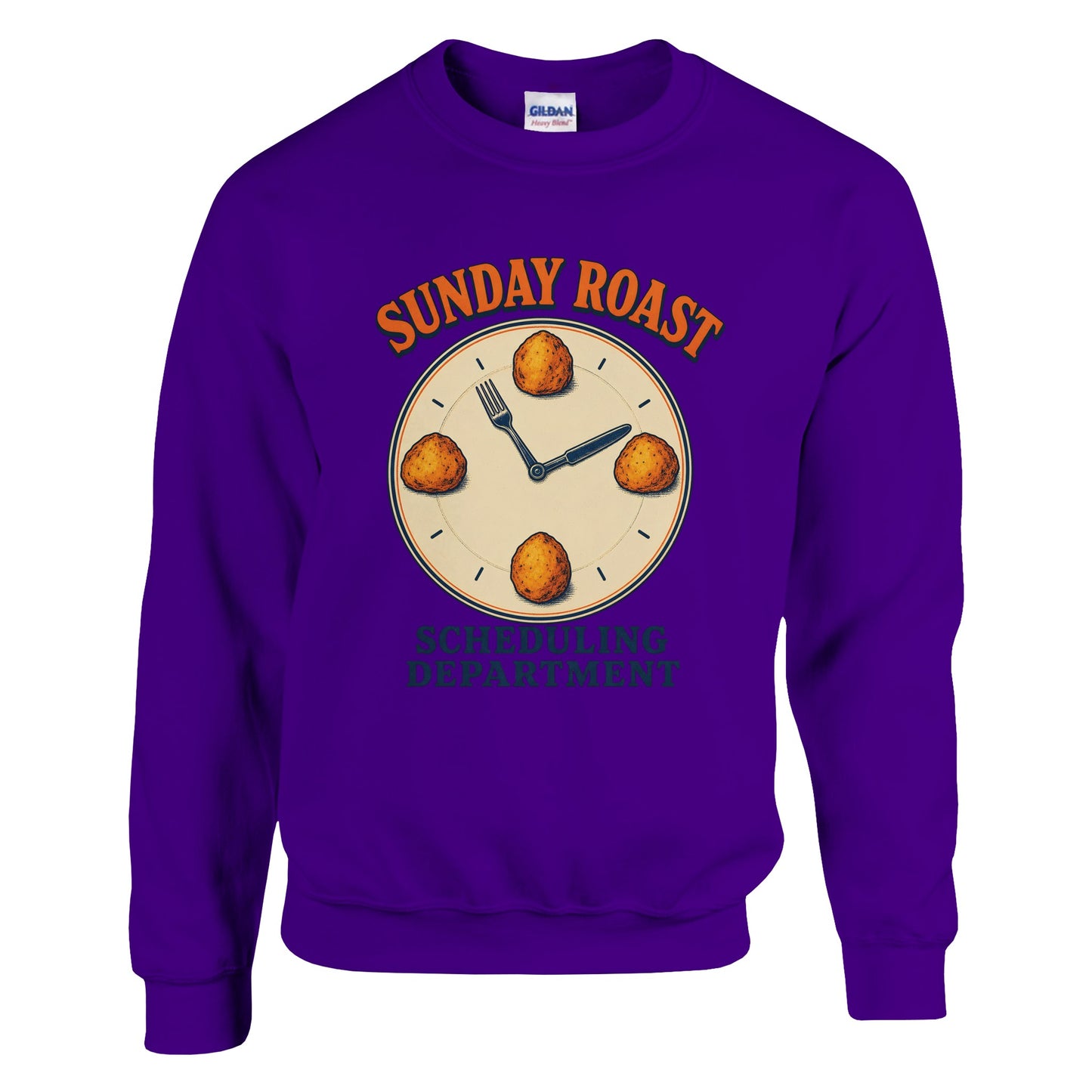 Sunday Roast Scheduling Department Sweatshirt — product view 6