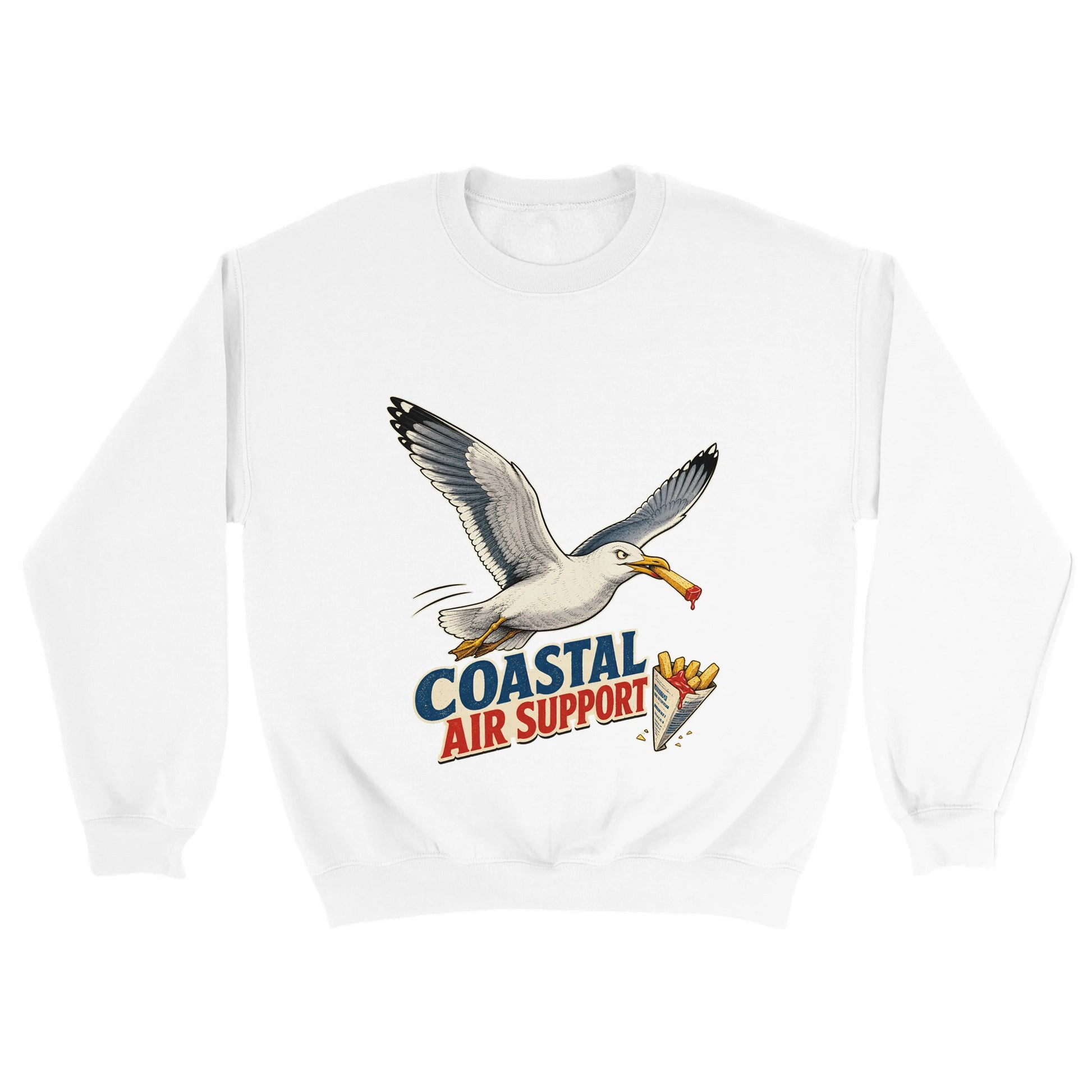 Coastal Air Support Seagull Graphic Sweatshirt — product view 18
