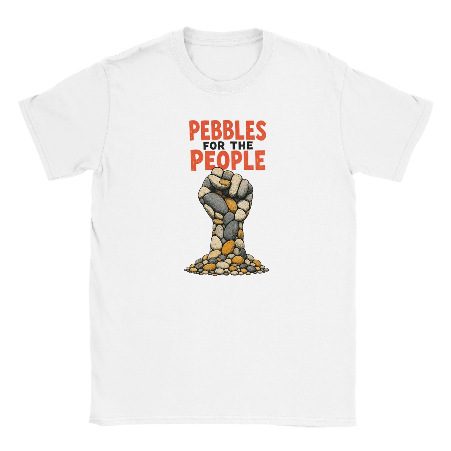 Pebbles for the People Graphic Kids' T-shirt — product view 15