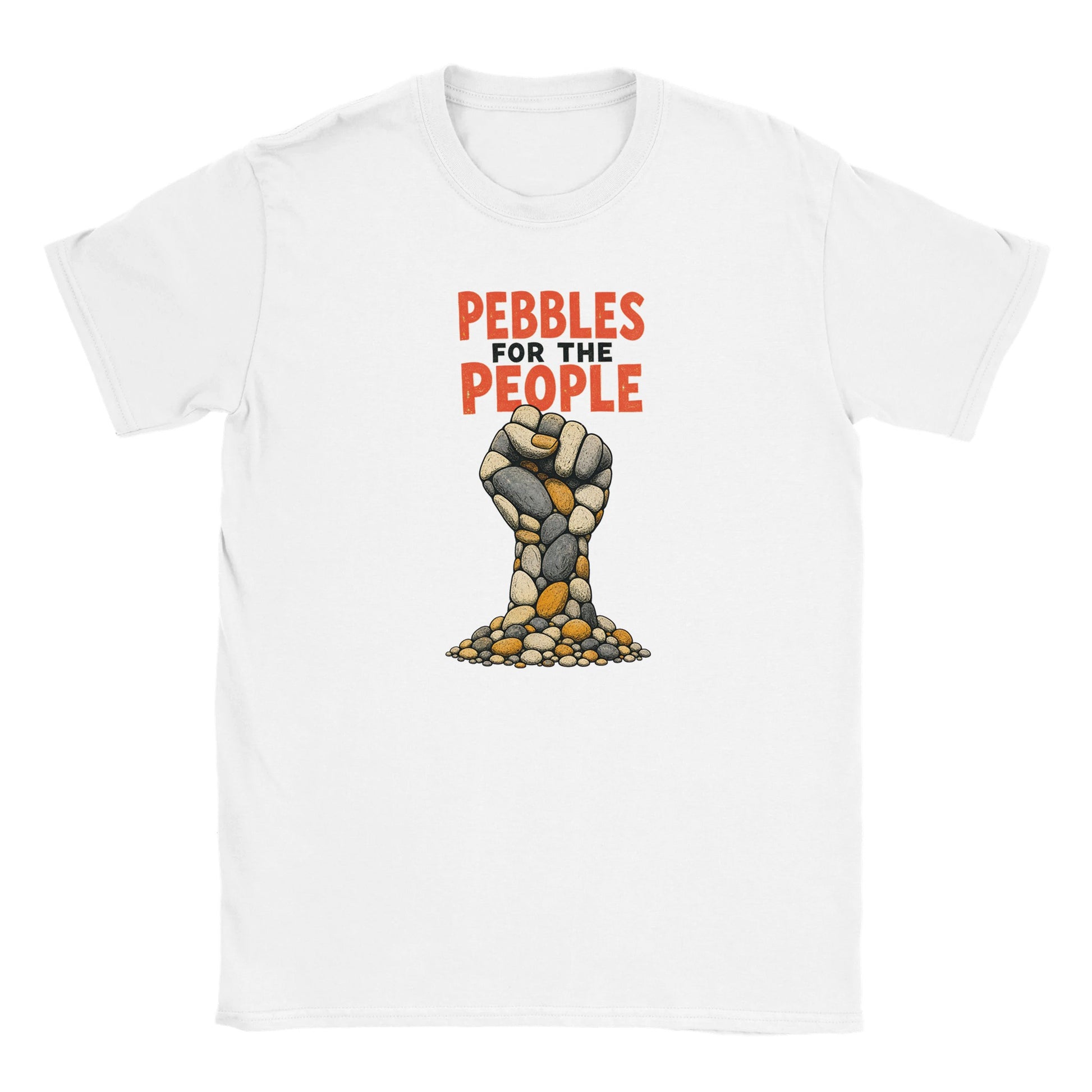 Pebbles for the People Graphic Kids' T-shirt — product view 15