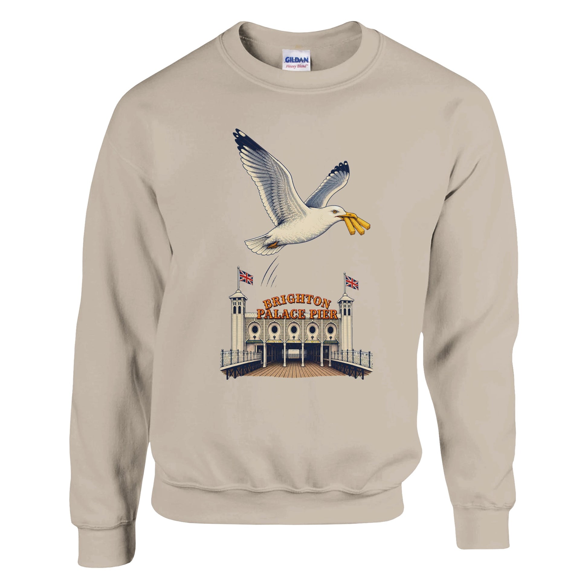 Brighton Palace Pier Chip Heist Sweatshirt — product view 14