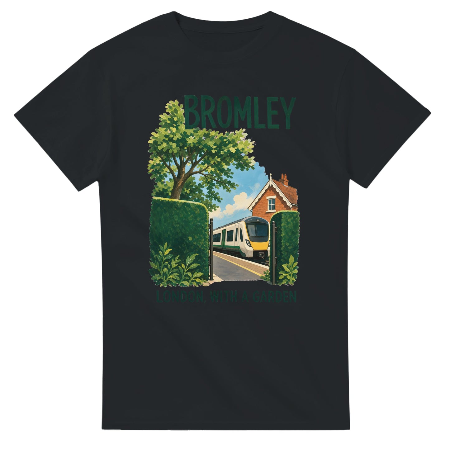 Bromley: London with a Garden T-shirt — product view 10