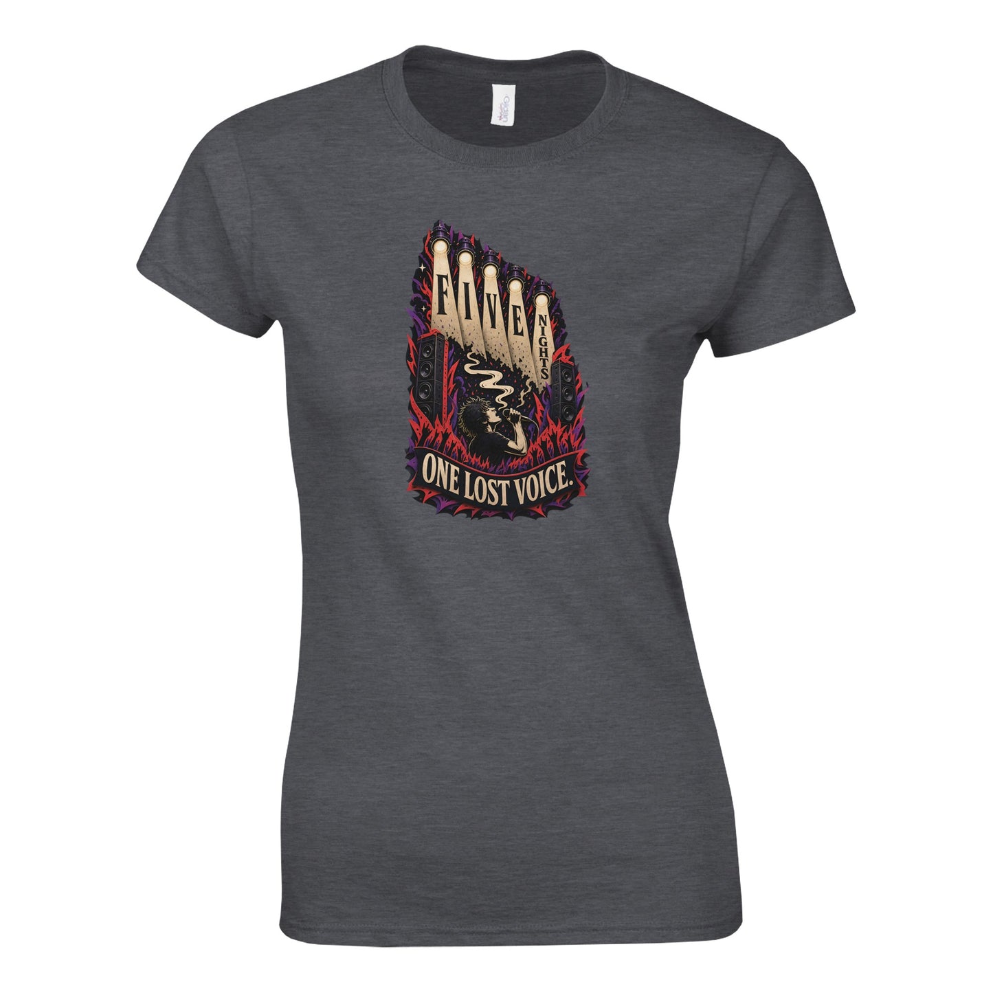 Five Nights, One Lost Voice Women's T-shirt — product view 11