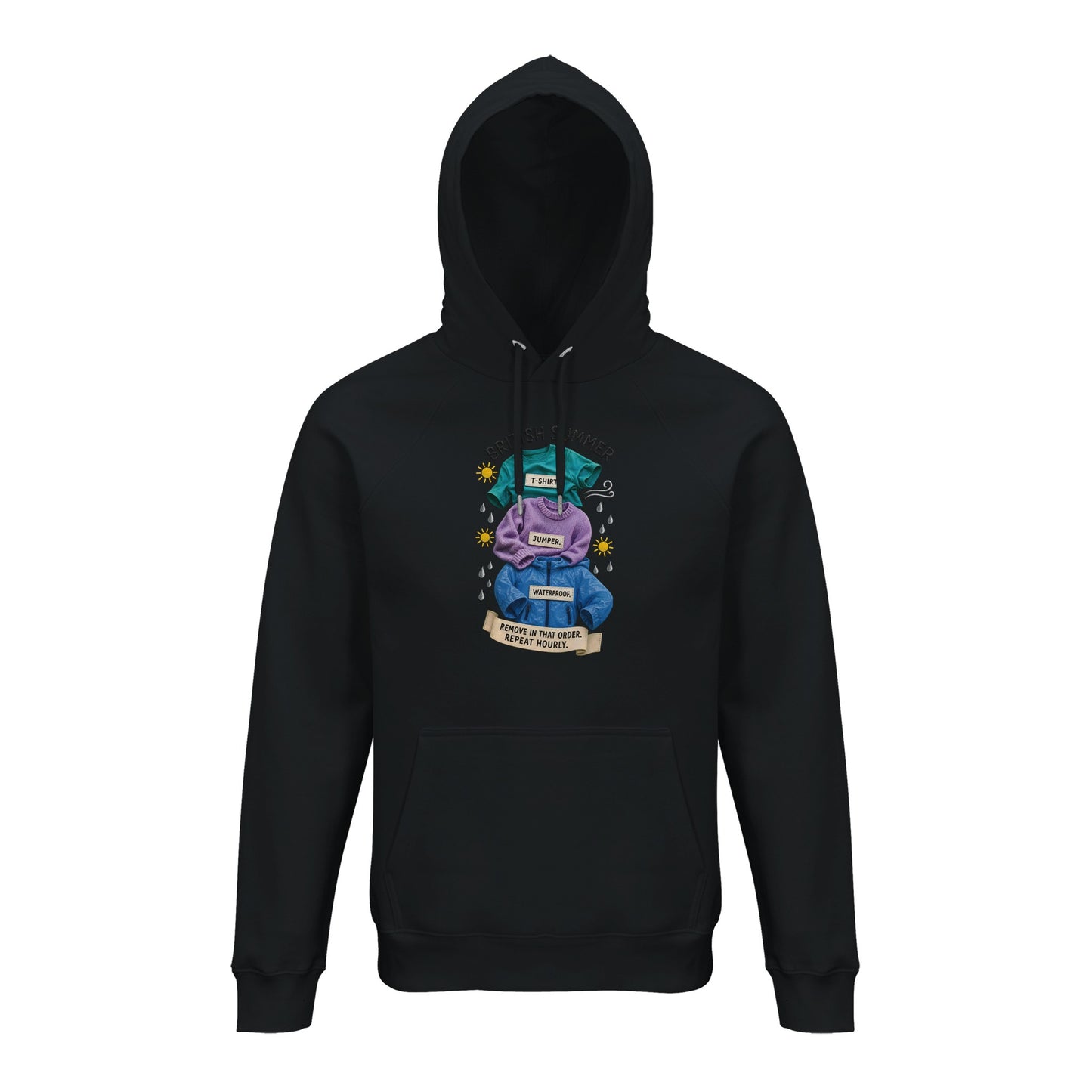 British Summer: Repeat Layers Hourly Hoodie — product view 6