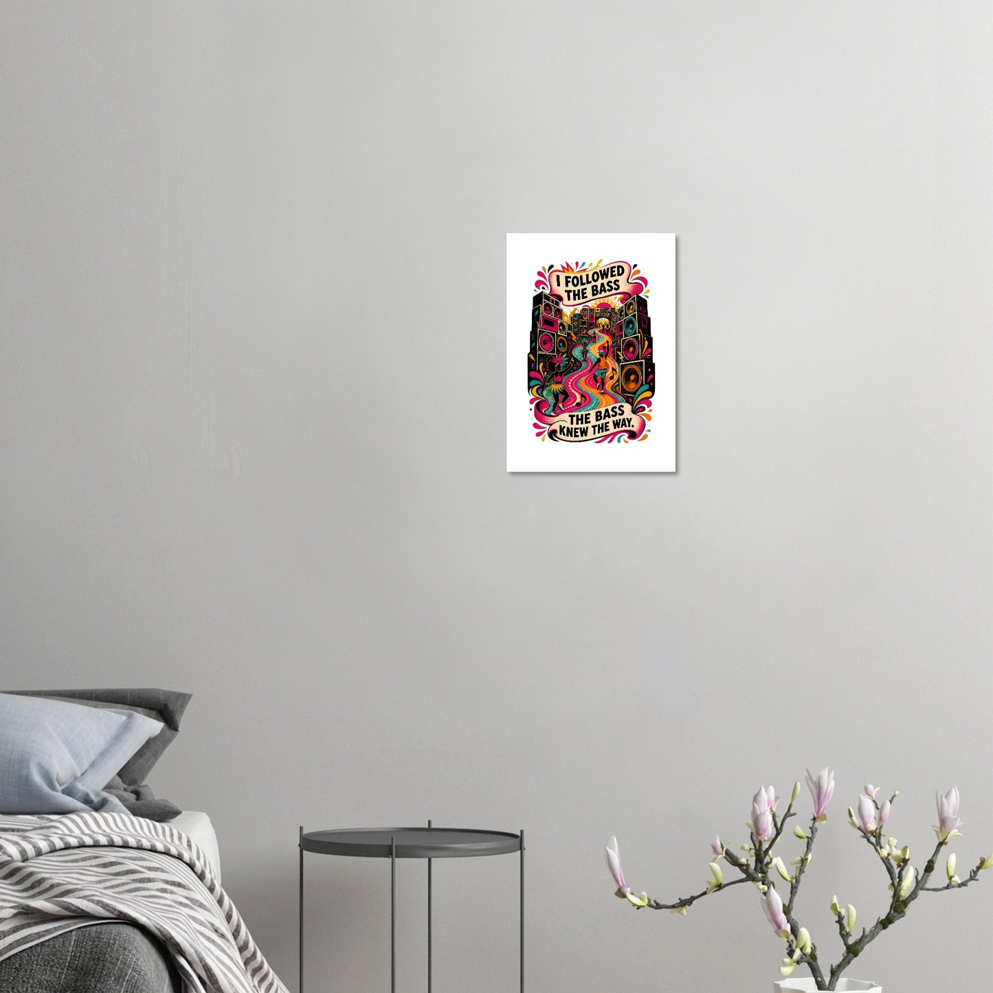 I Followed the Bass Poster — product view 7