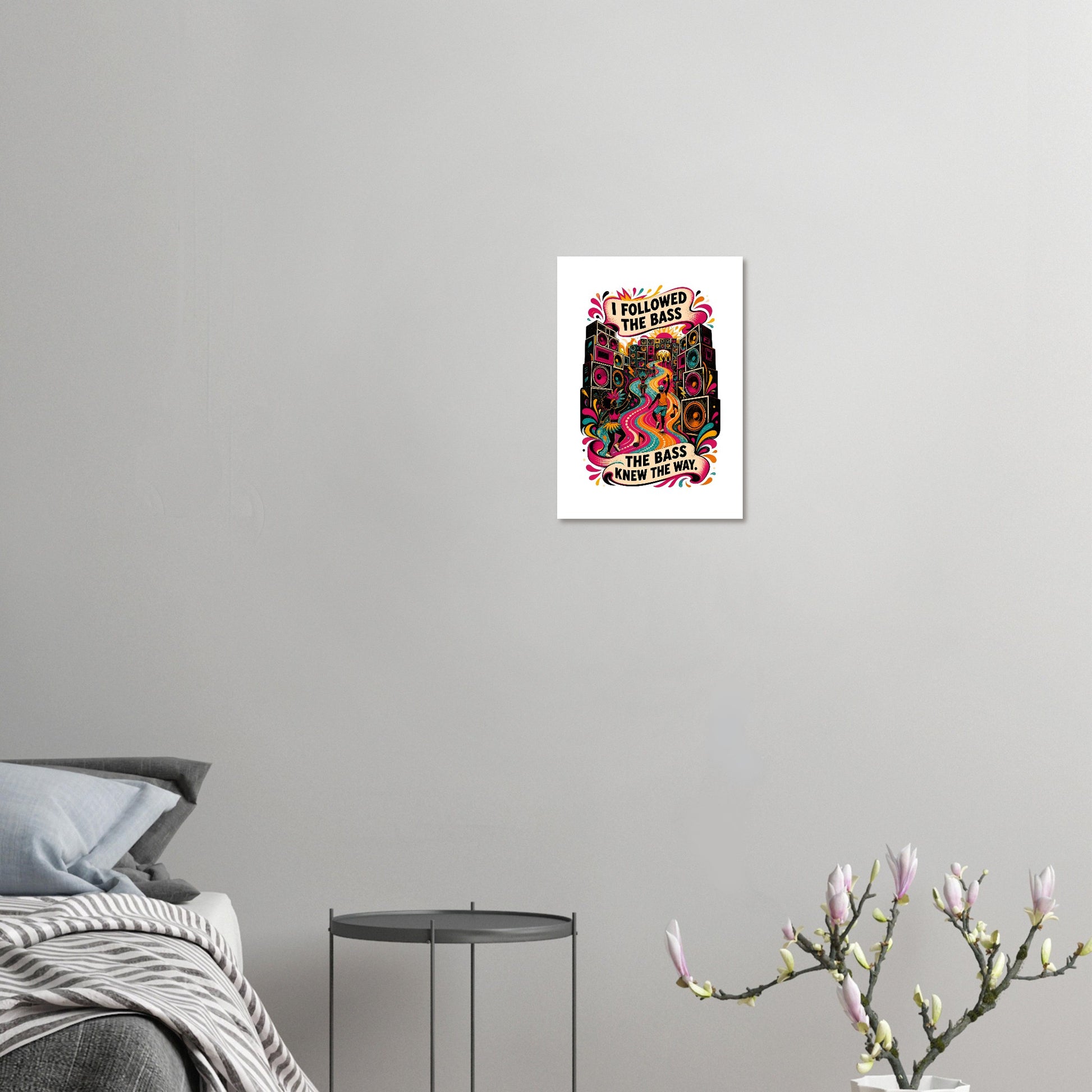 I Followed the Bass Poster — product view 7