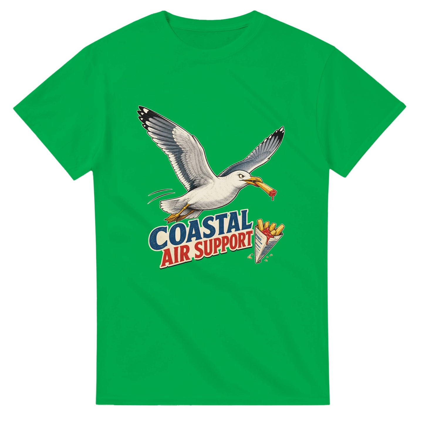 Coastal Air Support Seagull Graphic T-shirt — product view 11